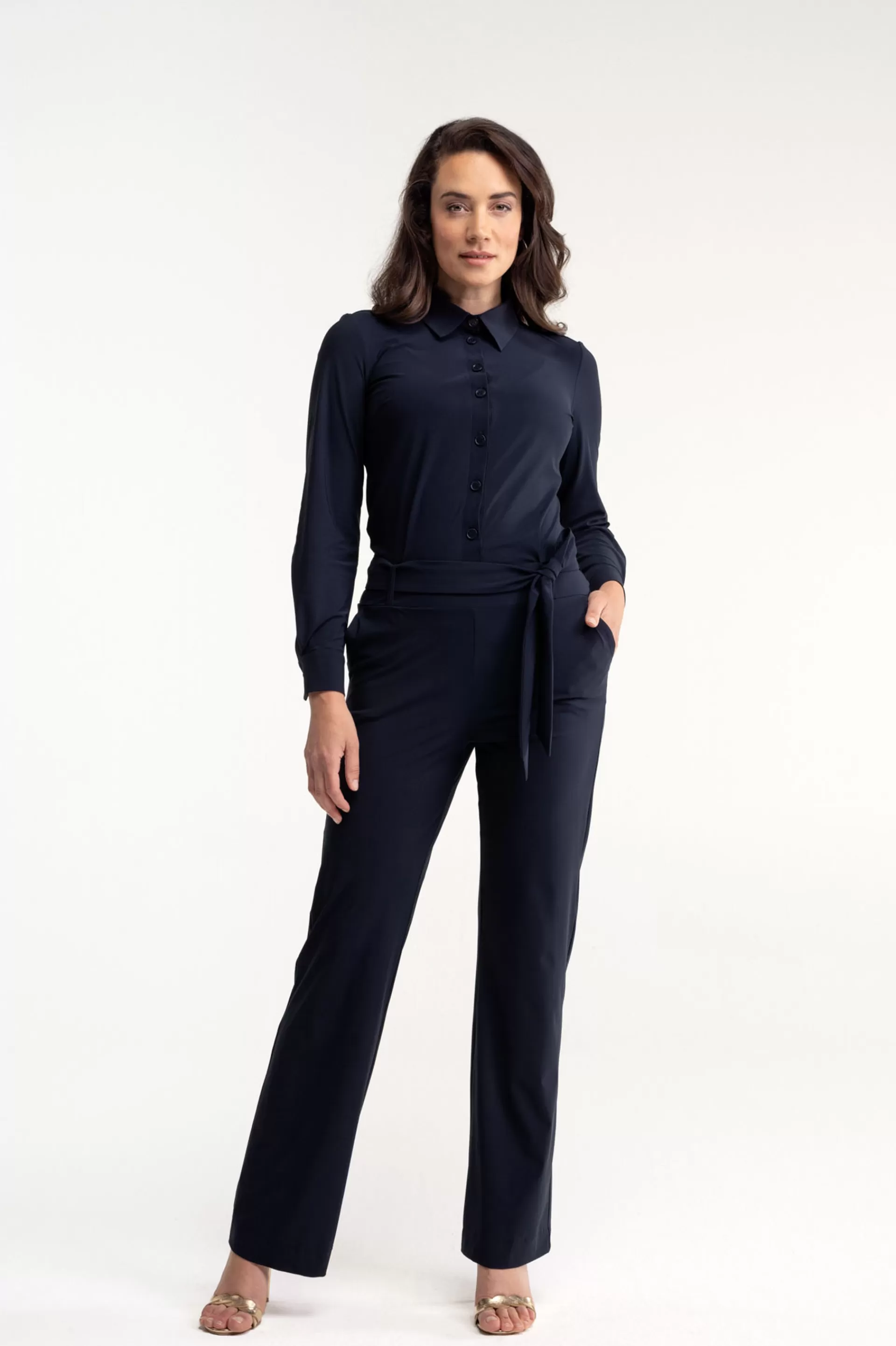Studio Anneloes Jumpsuits | Essentials<Angel LS jumpsuit -