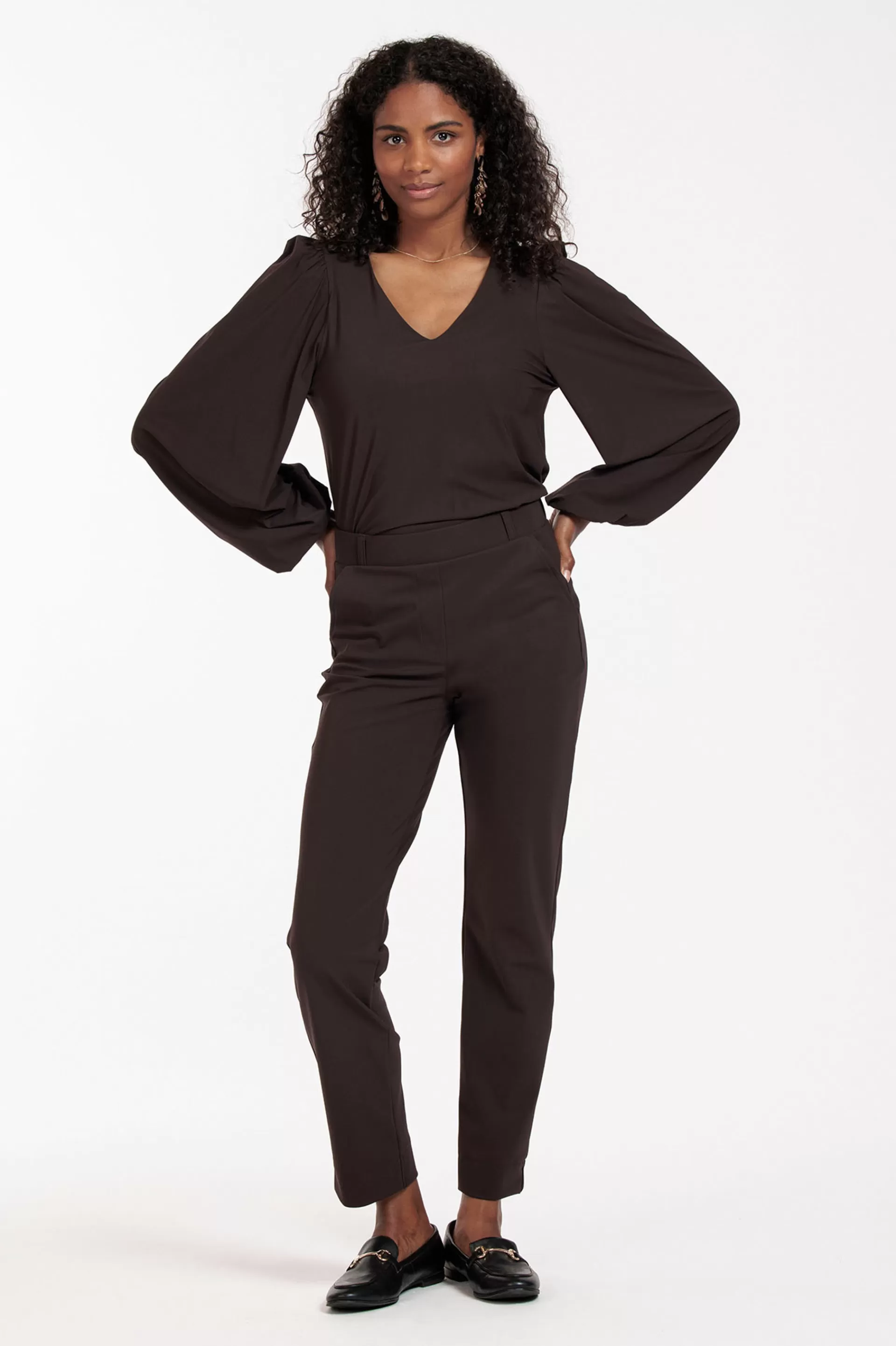 Studio Anneloes Broeken<Anna bonded trousers -