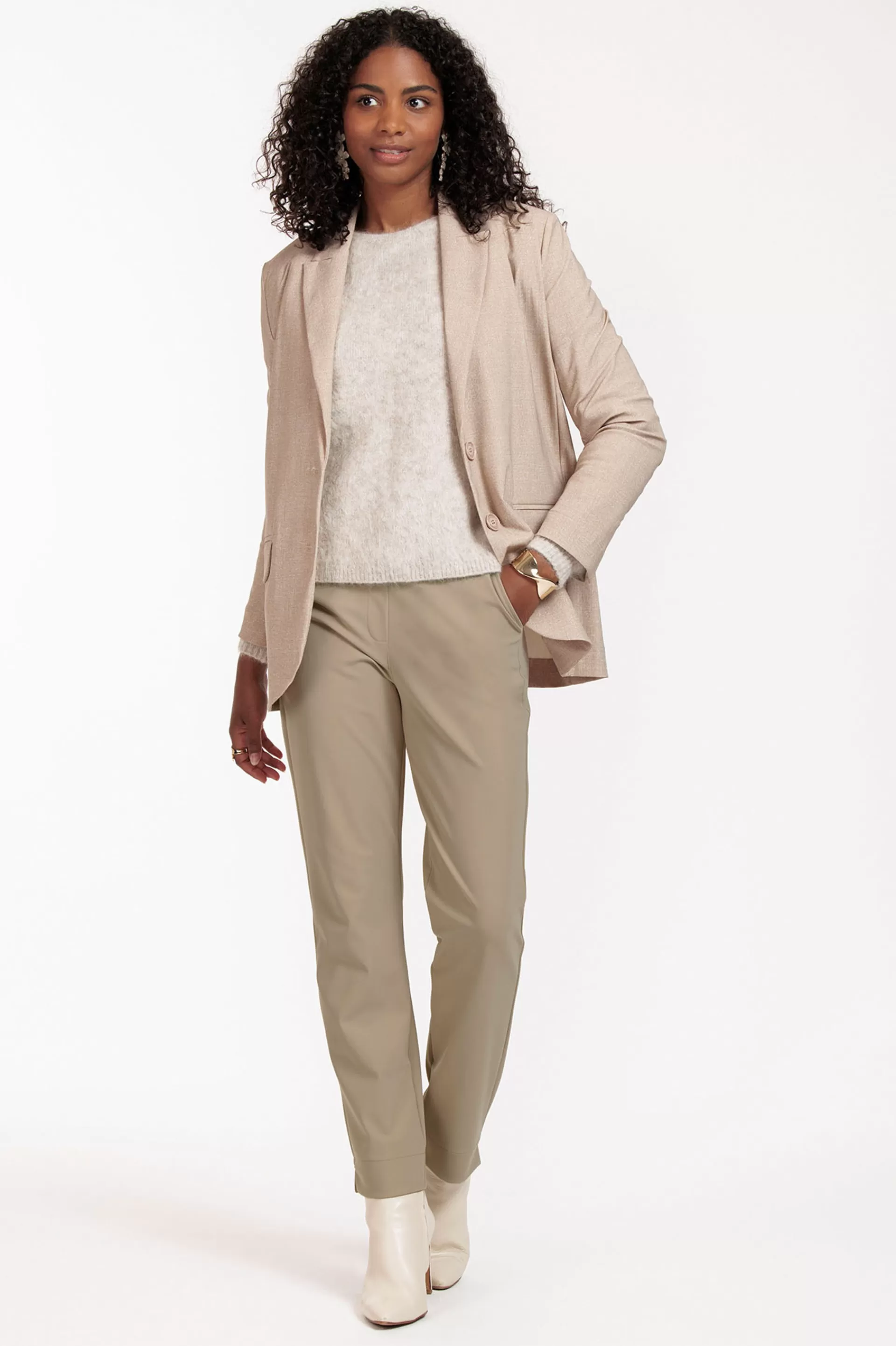 Studio Anneloes Broeken<Anna bonded trousers -