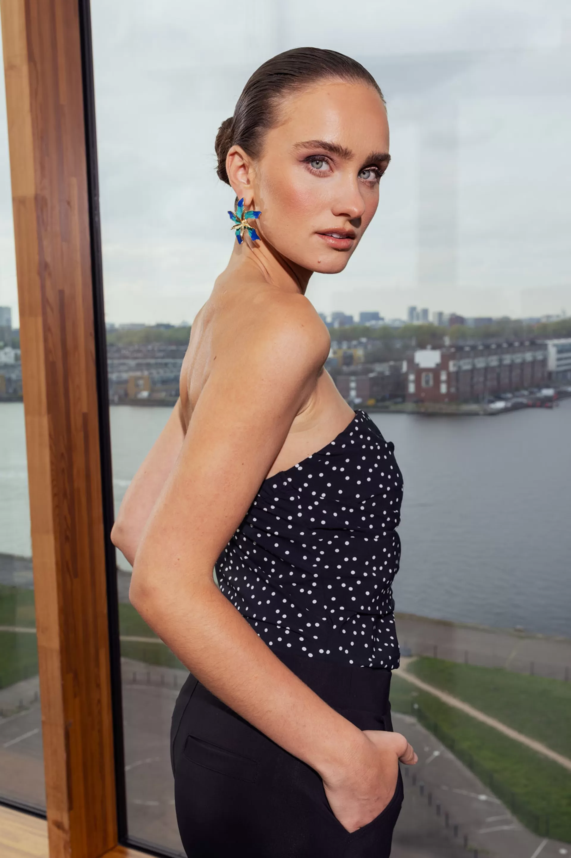 Studio Anneloes Shirts & Tops<Bandeau irr dot top -