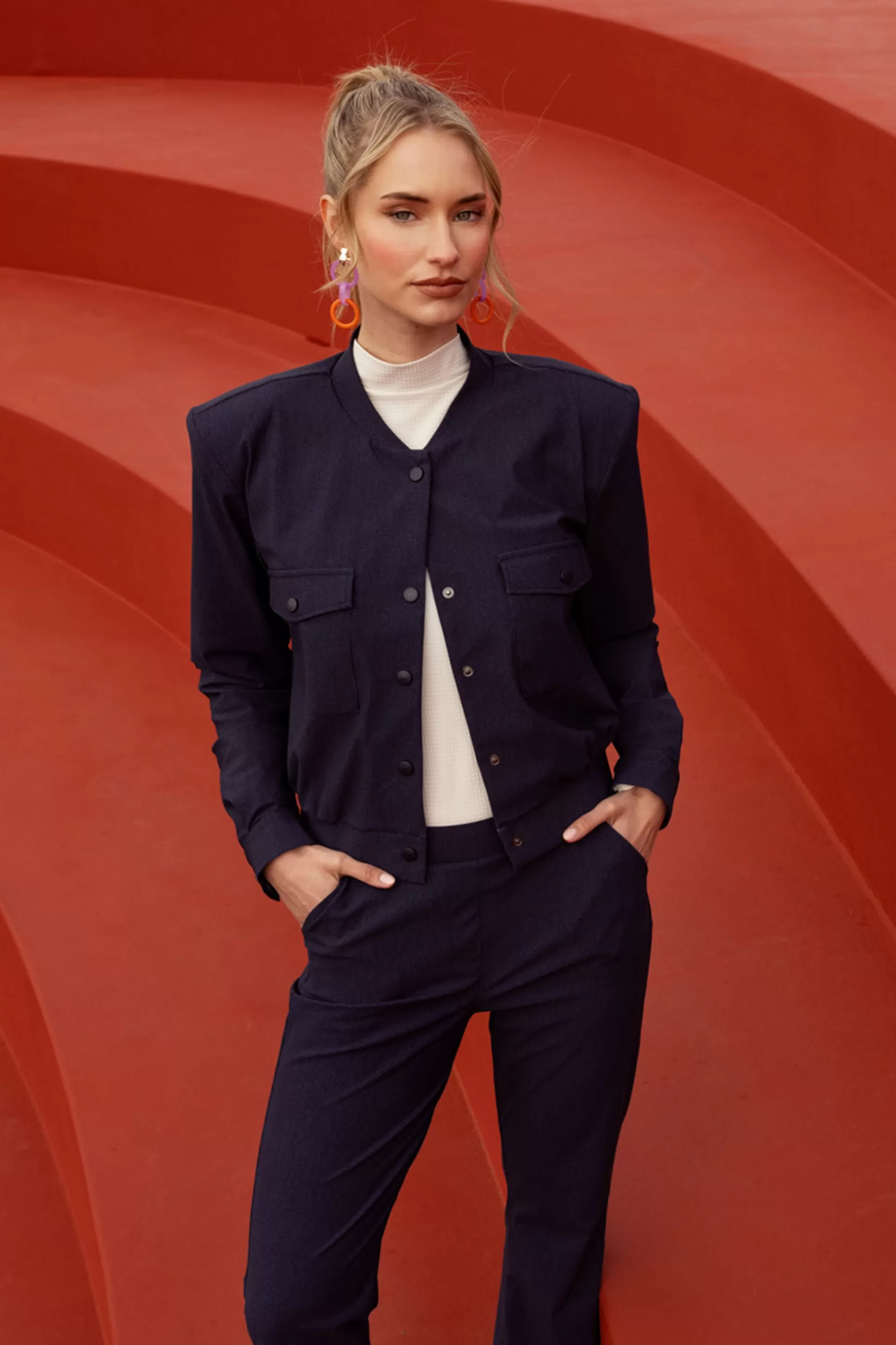 Studio Anneloes Blazers & Jasjes<Bernize mini check bomber -