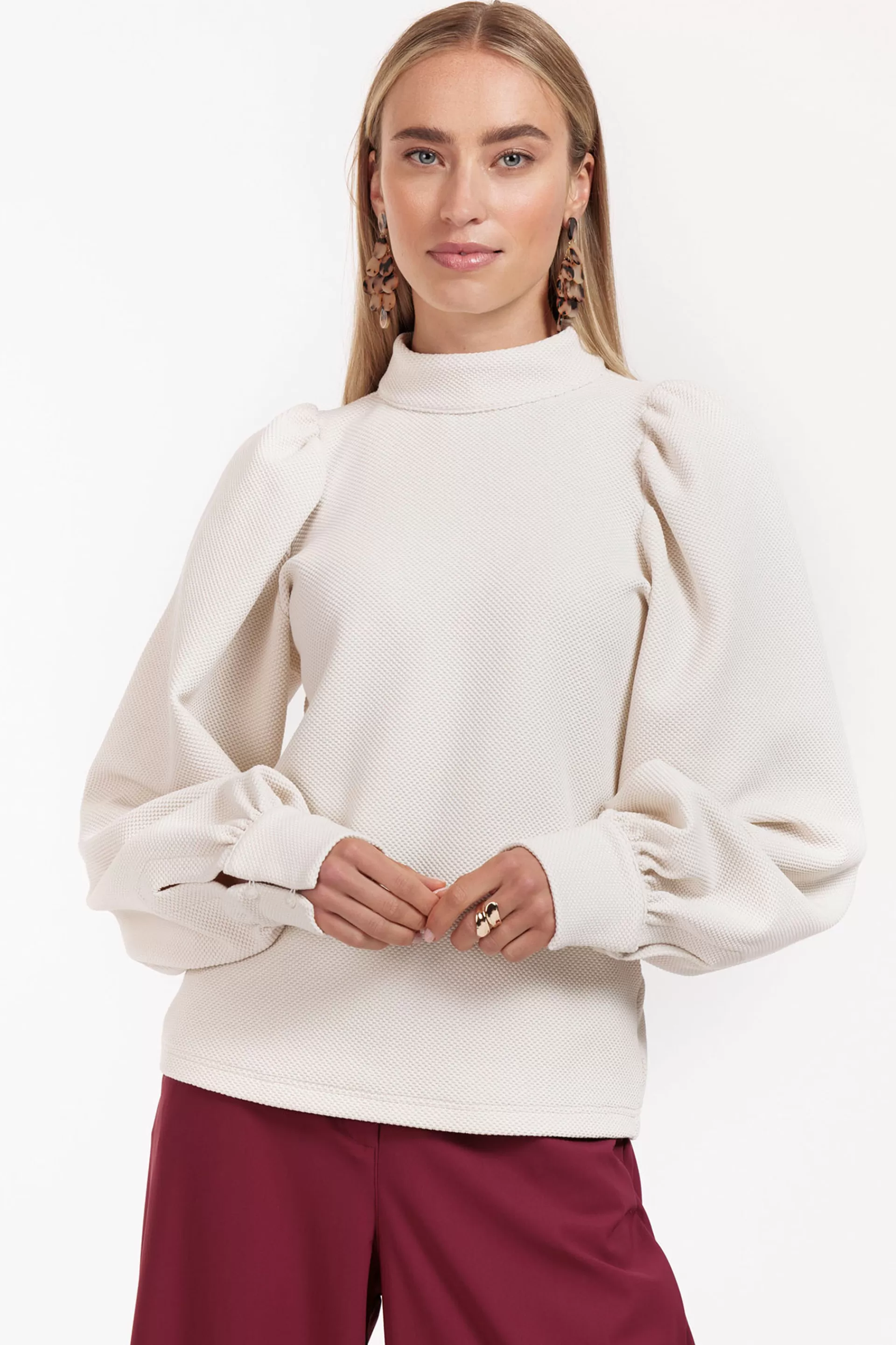 Studio Anneloes Truien & Vesten | Shirts & Tops<Bo honeycomb top -