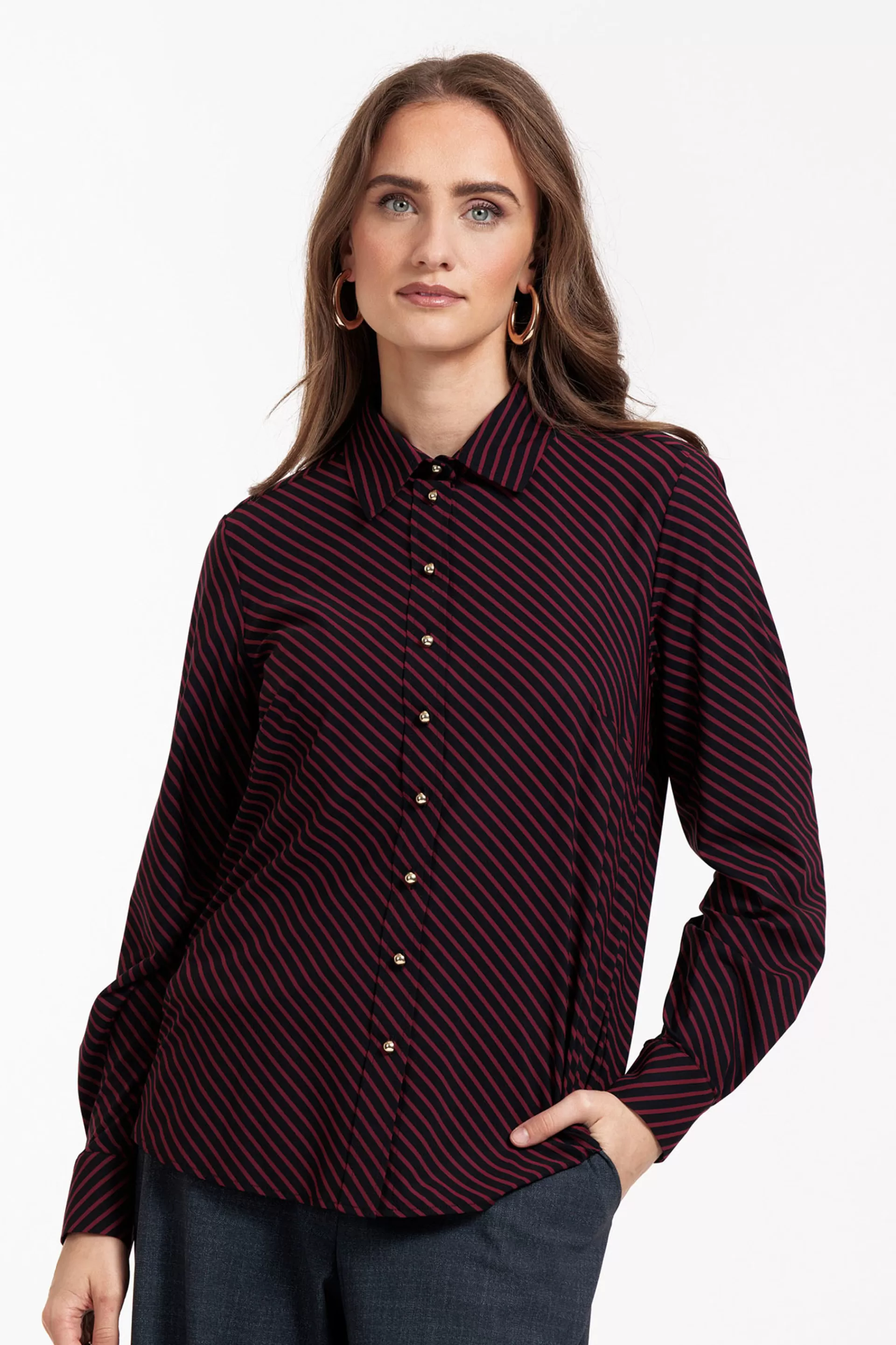 Studio Anneloes Blouses<Bobby fancy stripe blouse -