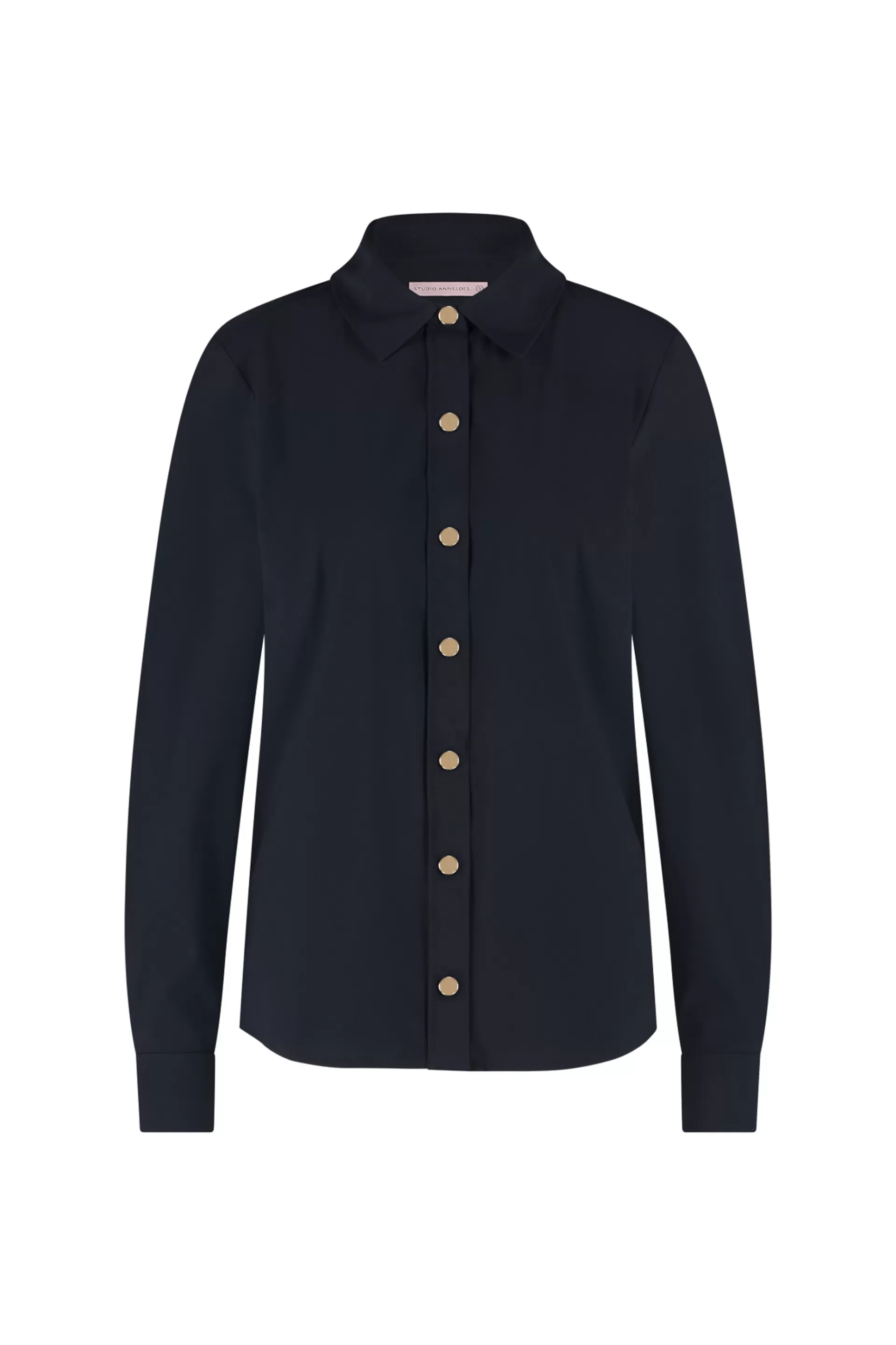 Studio Anneloes Blouses<Bobby gold button blouse -