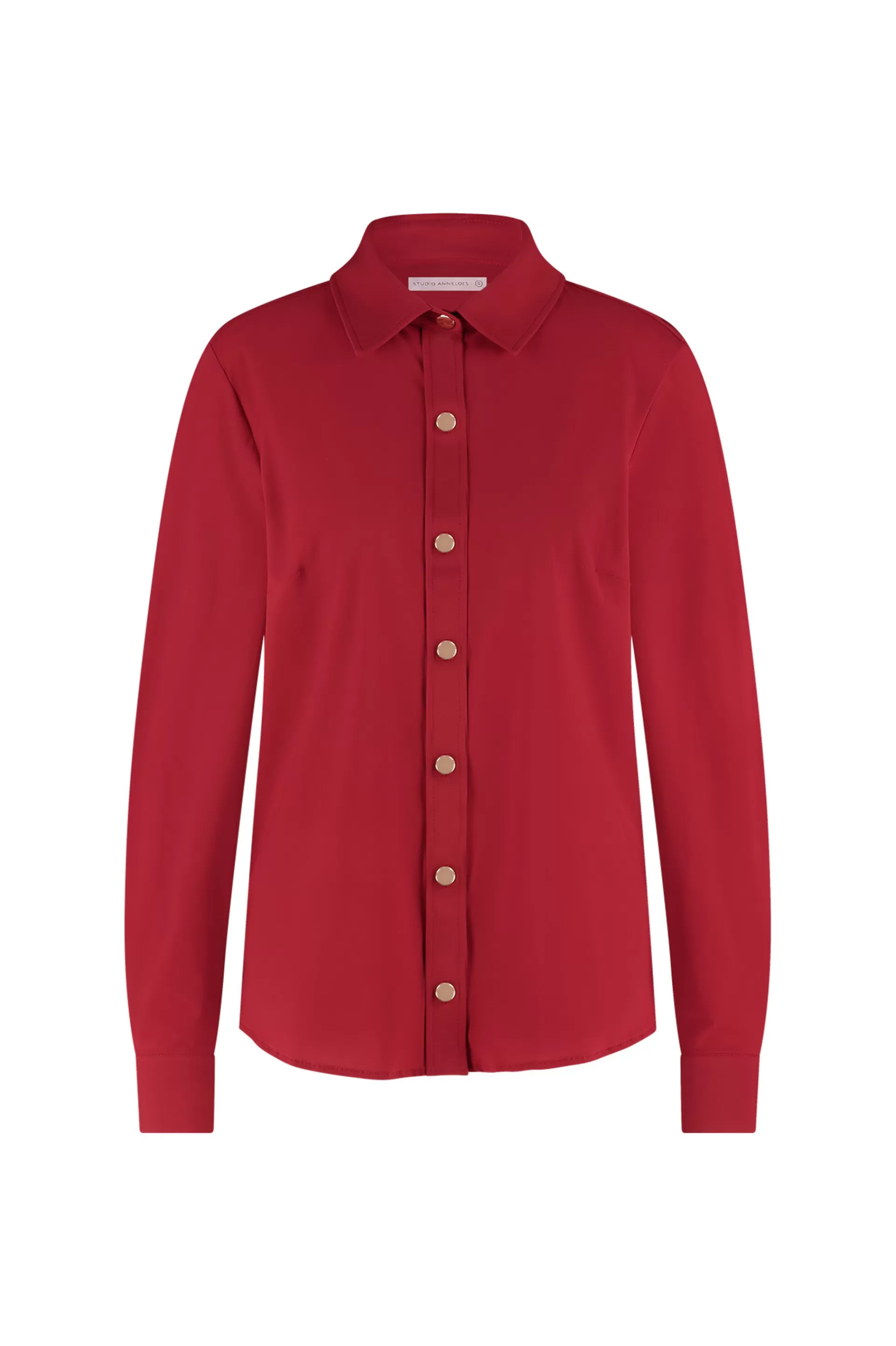 Studio Anneloes Blouses<Bobby gold button blouse -