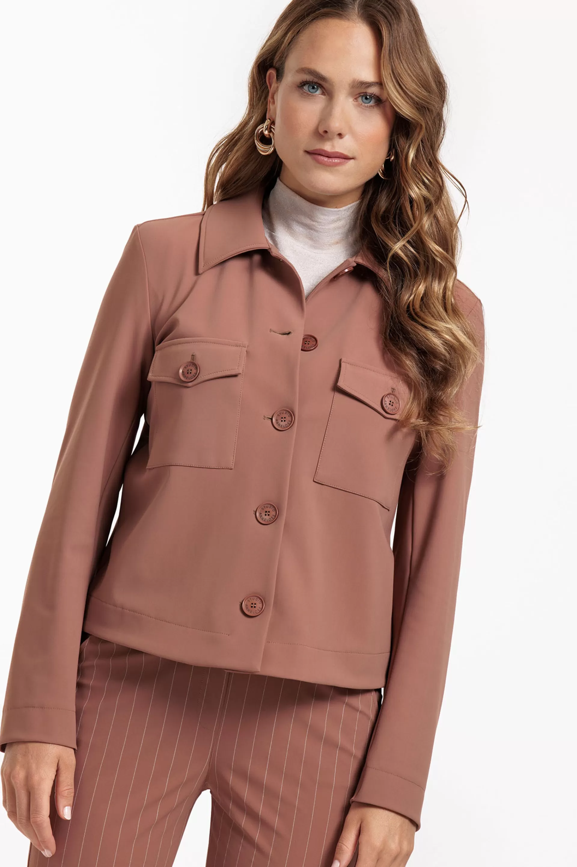 Studio Anneloes Blazers & Jasjes | Jassen<Claire bonded jacket -