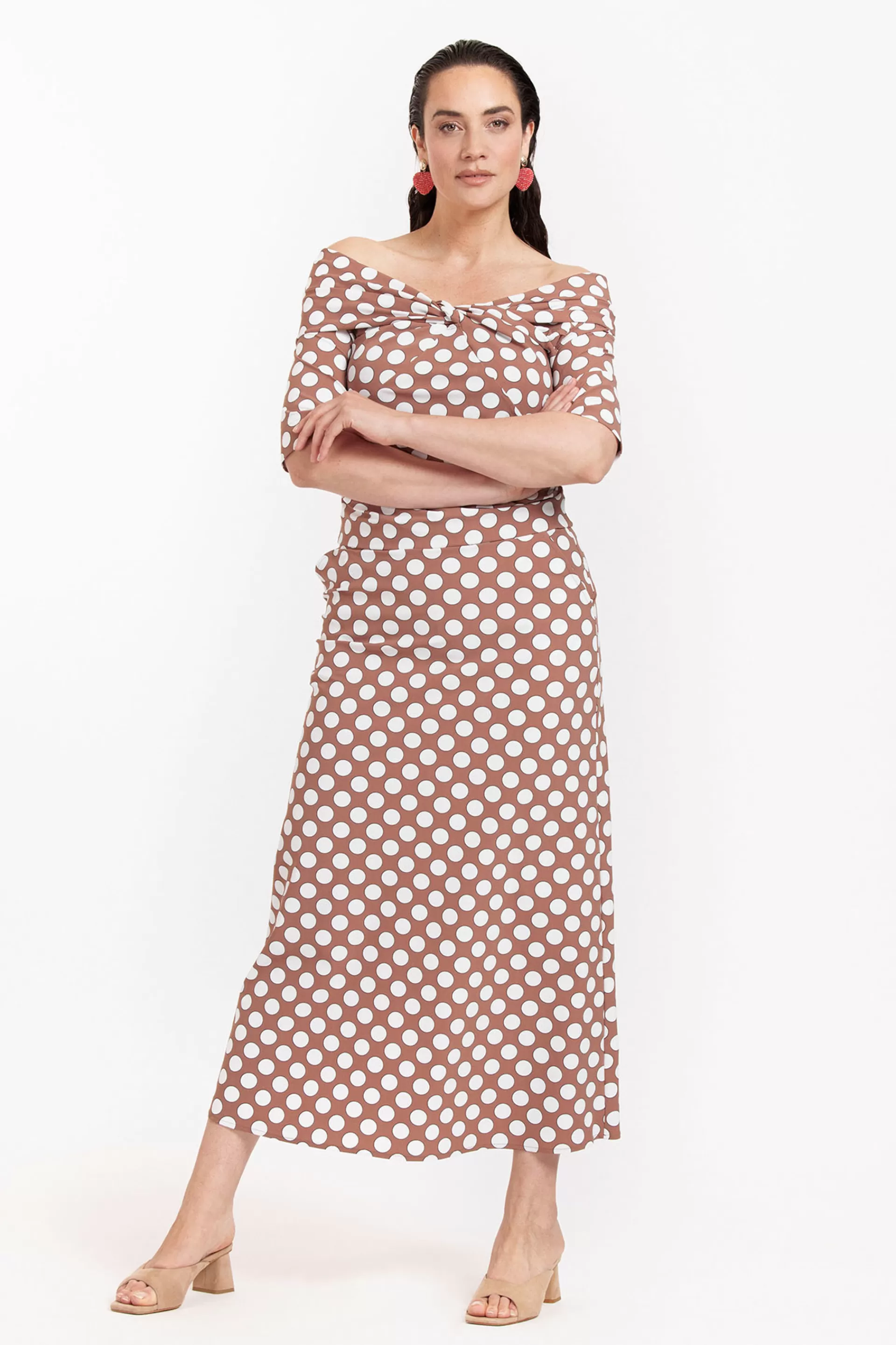 Studio Anneloes Jurken & Rokken<Cloe dot skirt -