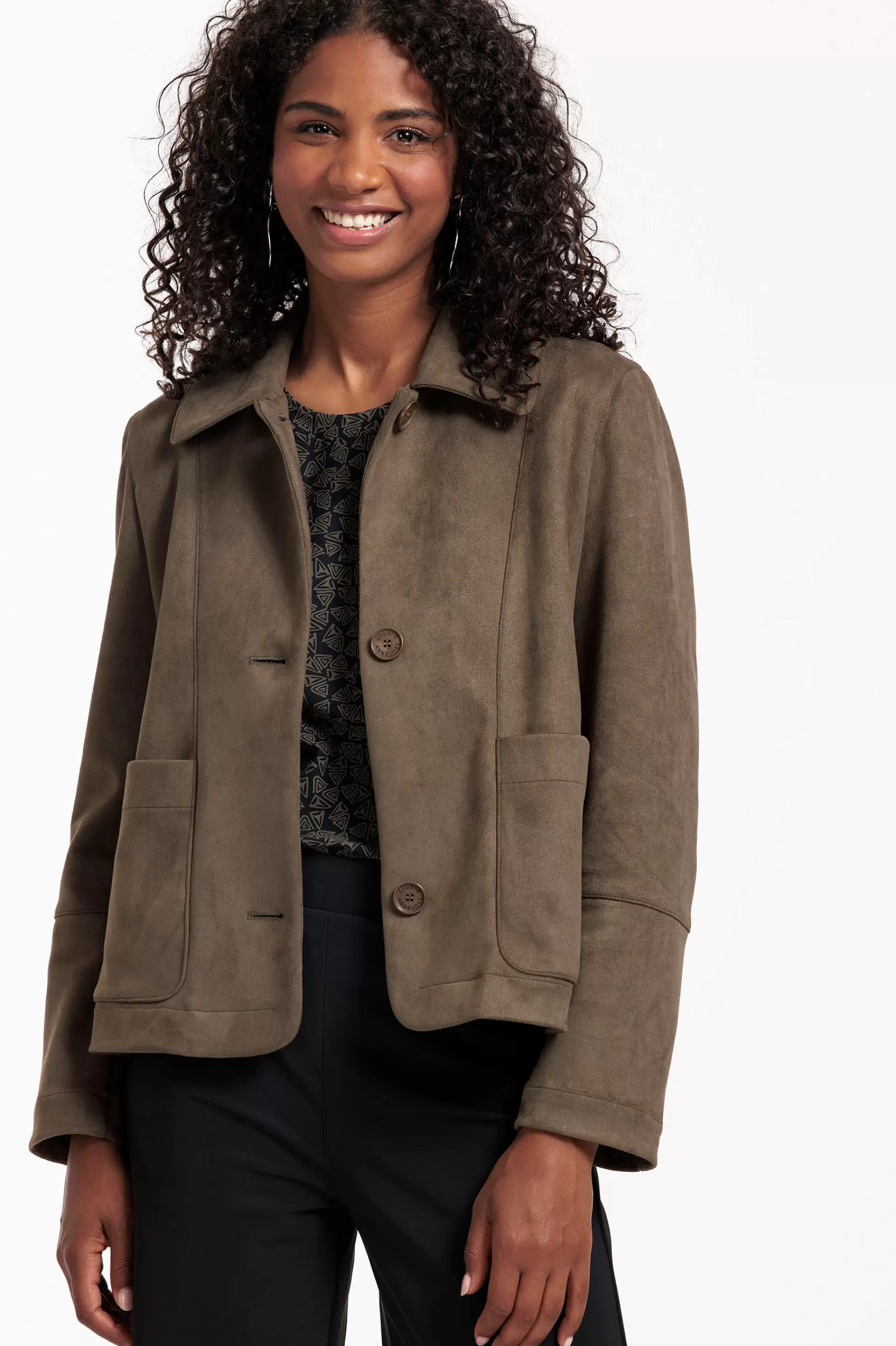 Studio Anneloes Blazers & Jasjes | Jassen<Cody suede jacket -