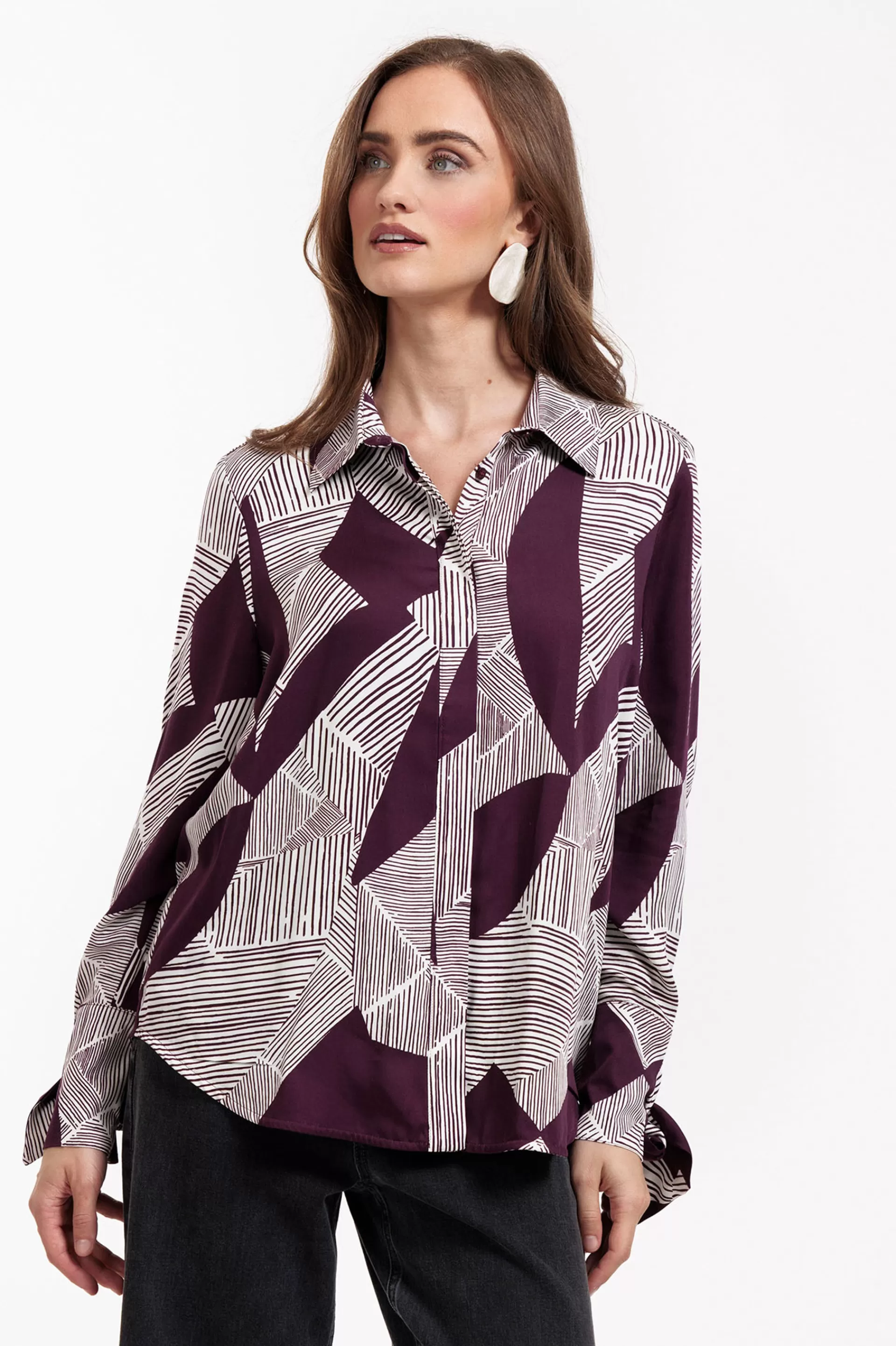 Studio Anneloes Blouses<Dana flower stripe blouse -