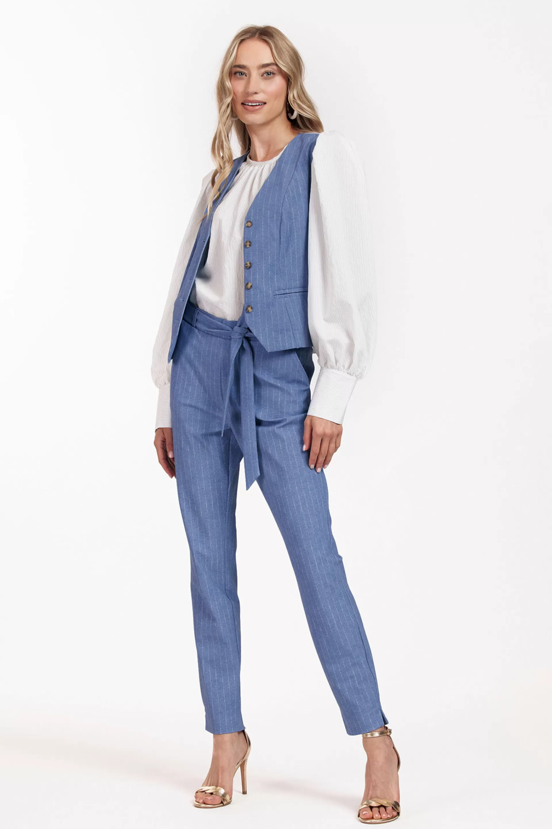 Studio Anneloes Broeken<Dean pinstripe trousers -