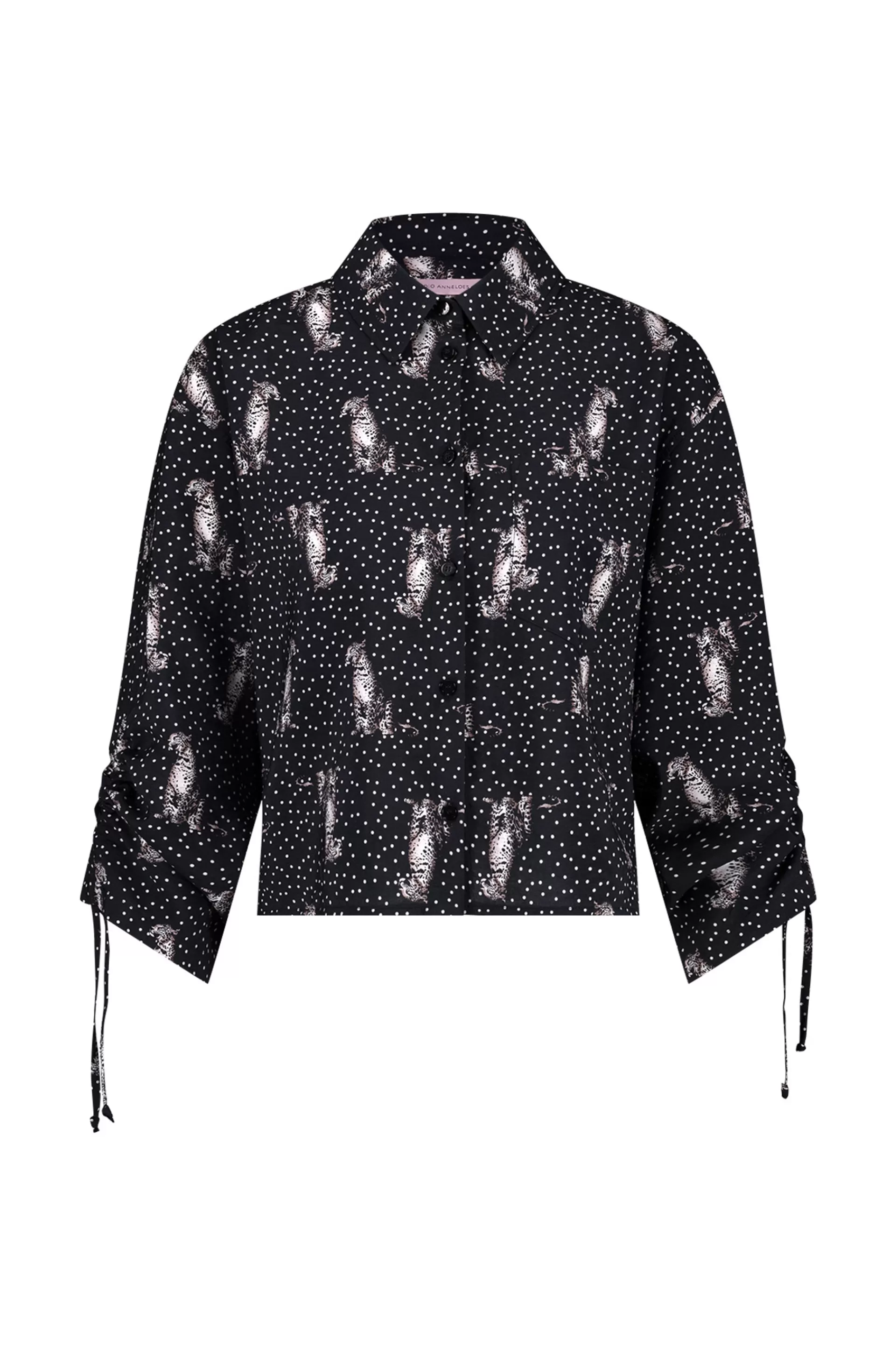 Studio Anneloes Blouses<Dionne dot panther blouse -