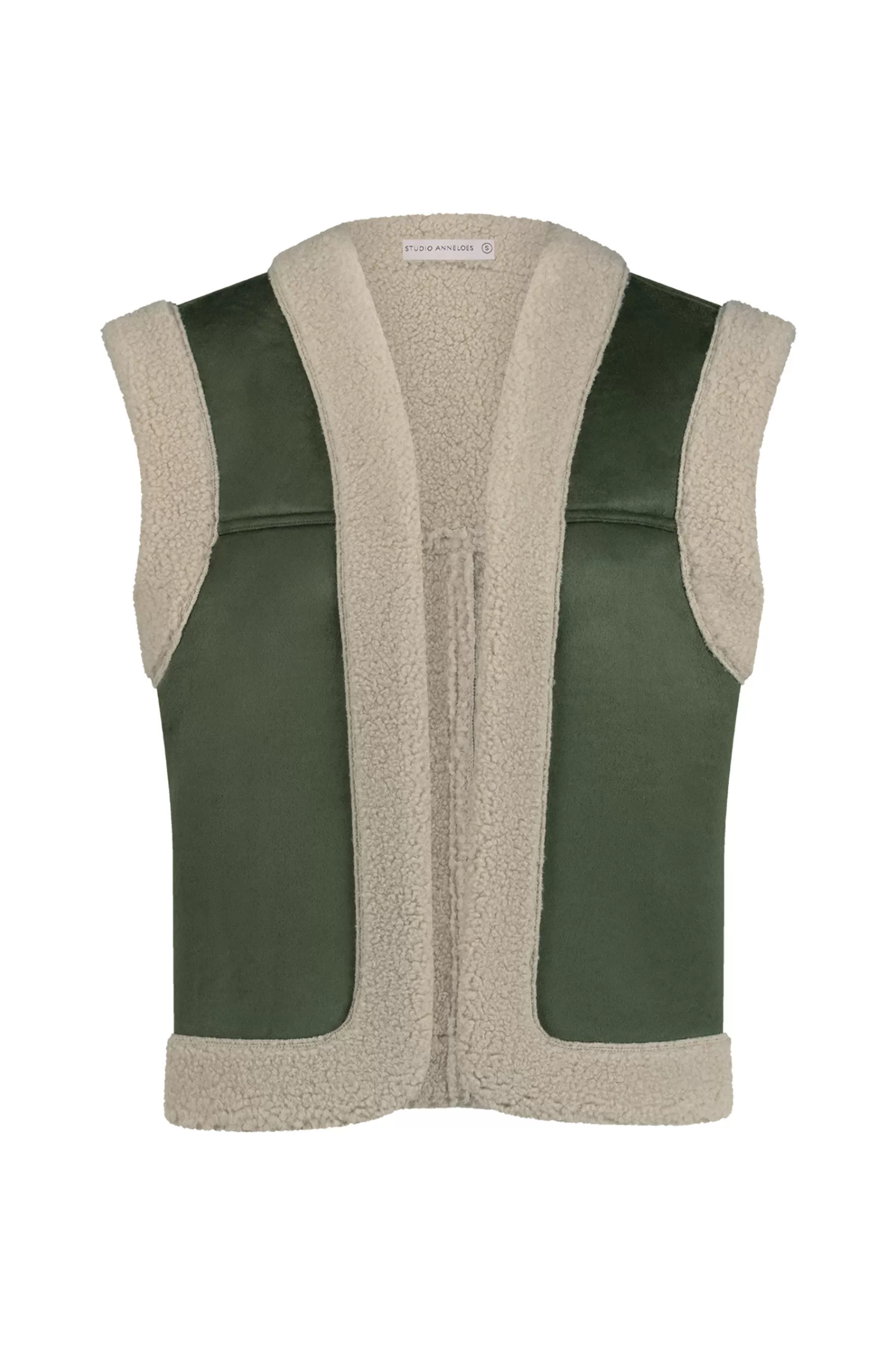 Studio Anneloes Blazers & Jasjes<Donna lammy waistcoat -