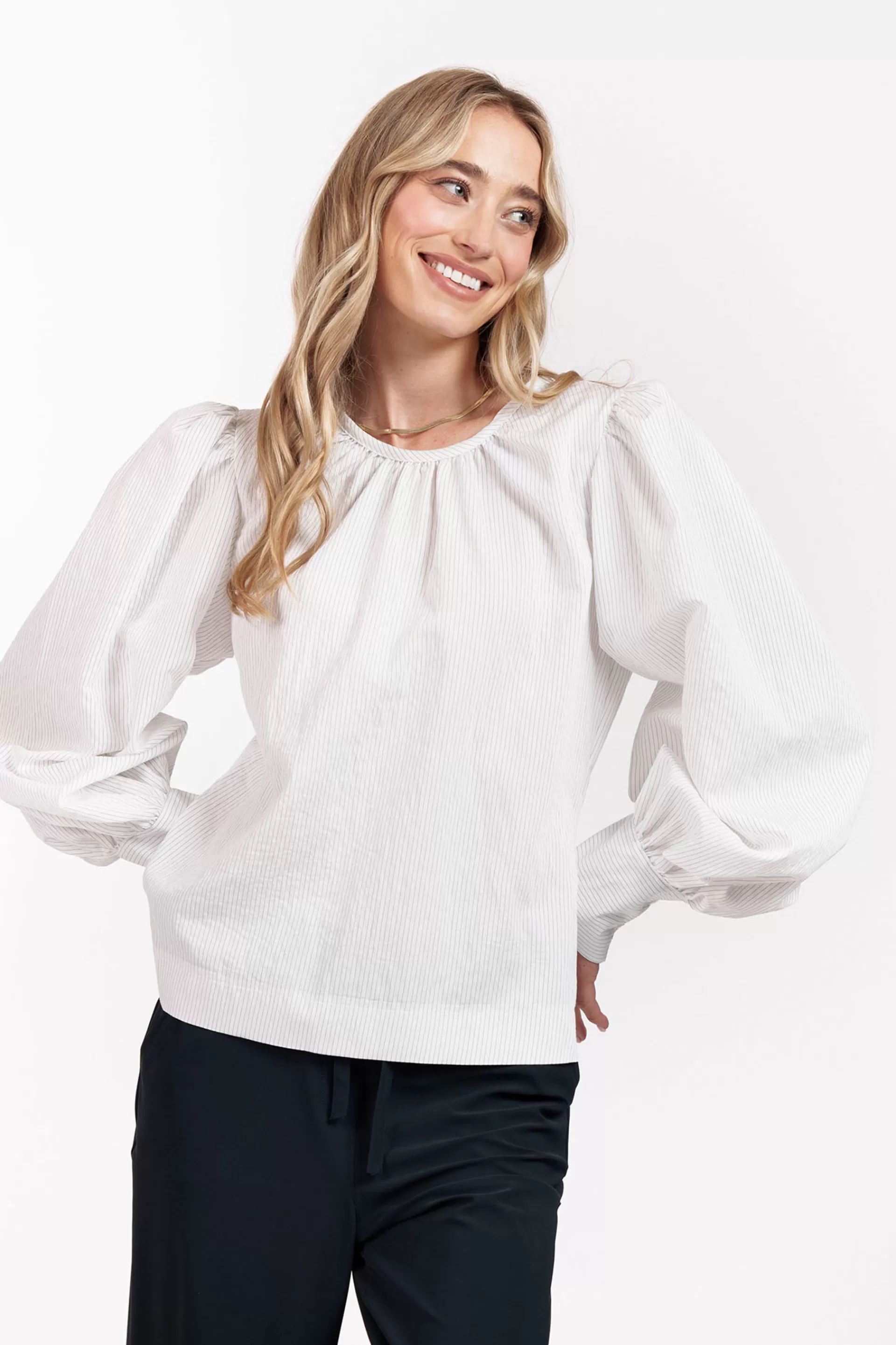 Studio Anneloes Blouses<Dori pinstripe blouse -