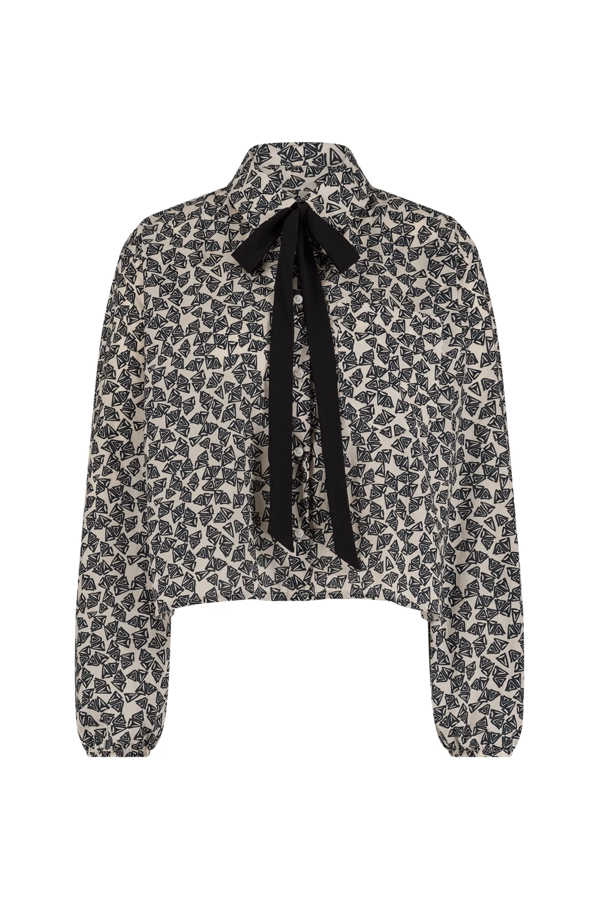 Studio Anneloes Blouses<Dottie poplin triangle blouse -
