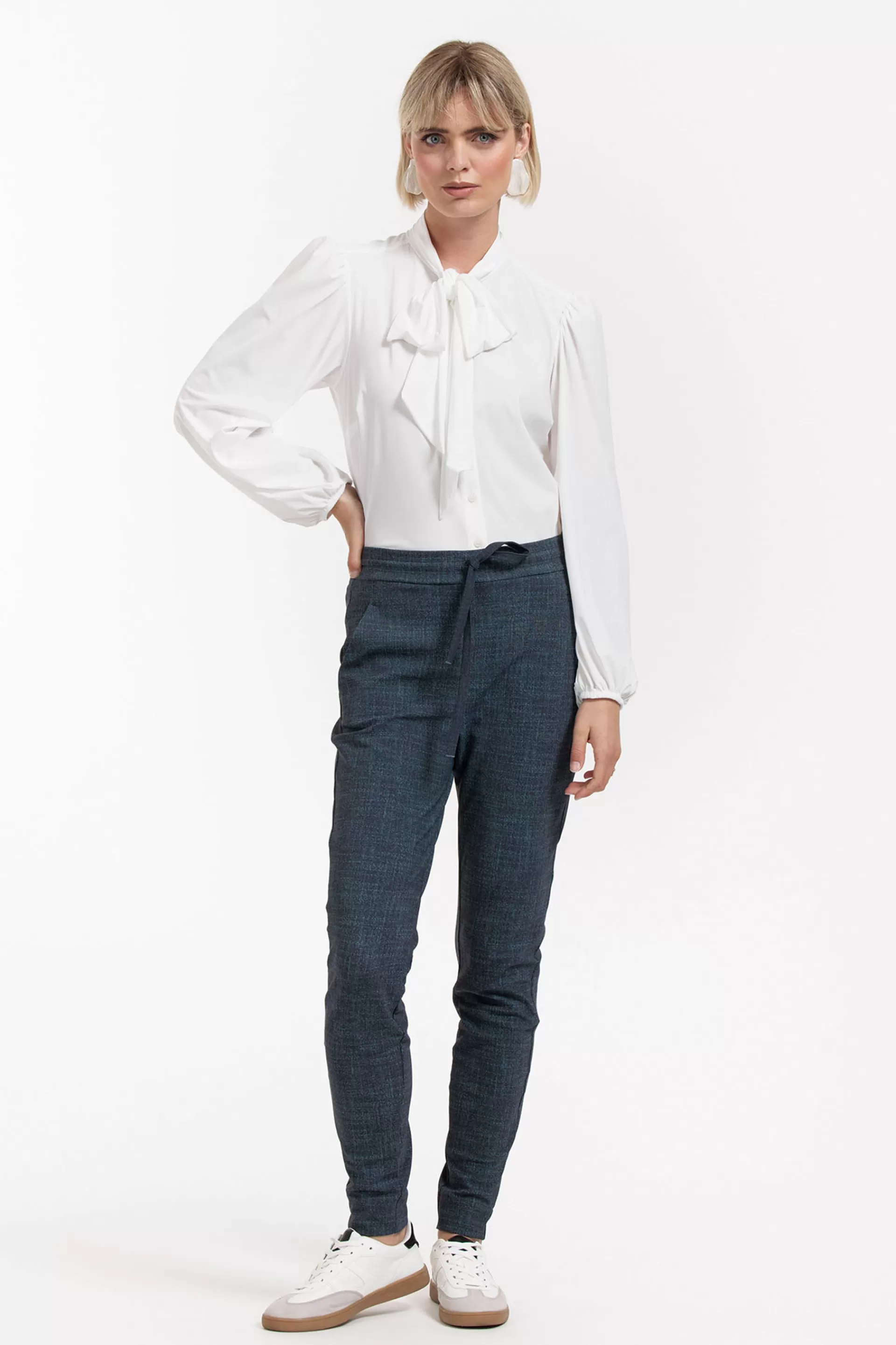 Studio Anneloes Broeken<Downstairs bnd dnm tweed trousers -