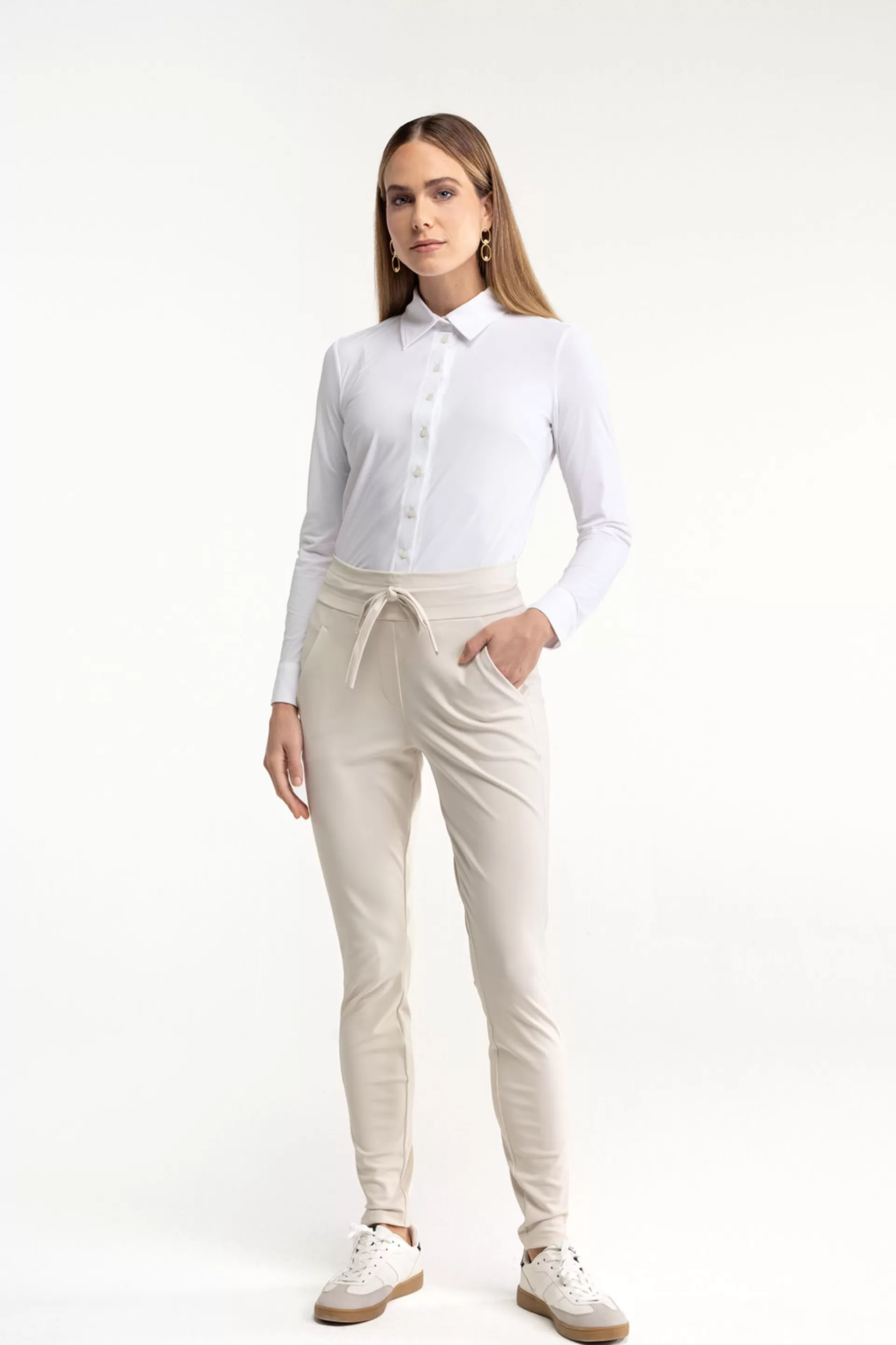 Studio Anneloes Broeken | Essentials<Downstairs bonded trousers -