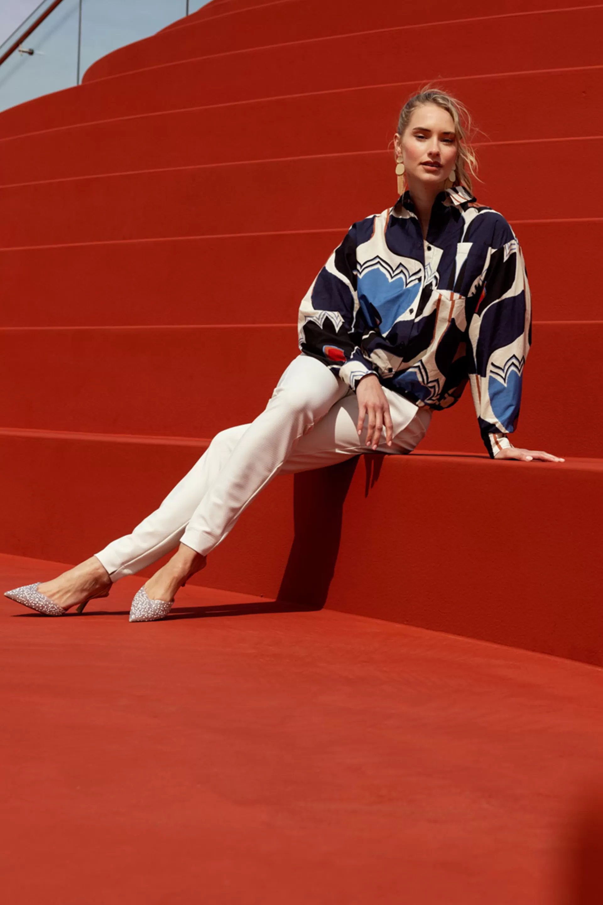 Studio Anneloes Broeken<Downstairs structure bnd trousers -