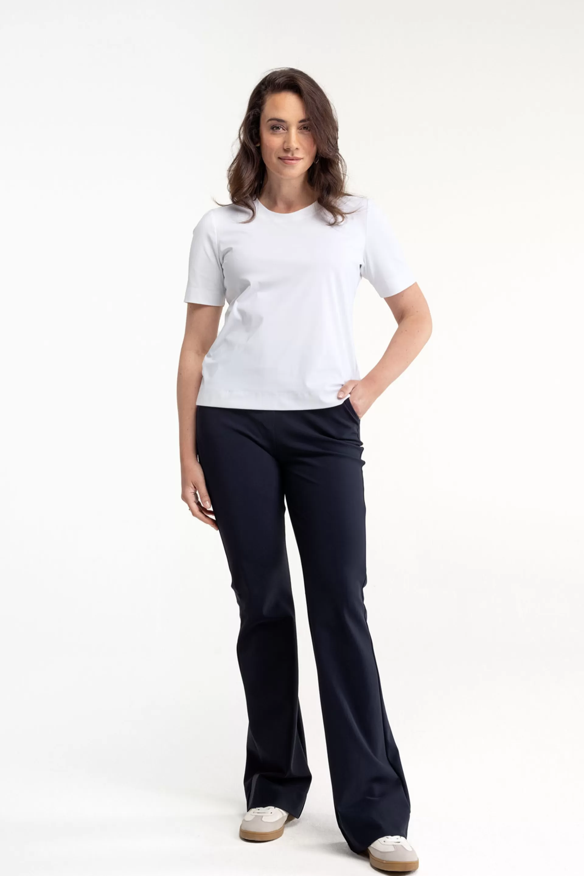 Studio Anneloes Broeken | Broeken - Extra Lang<Flair LONG bonded trousers -