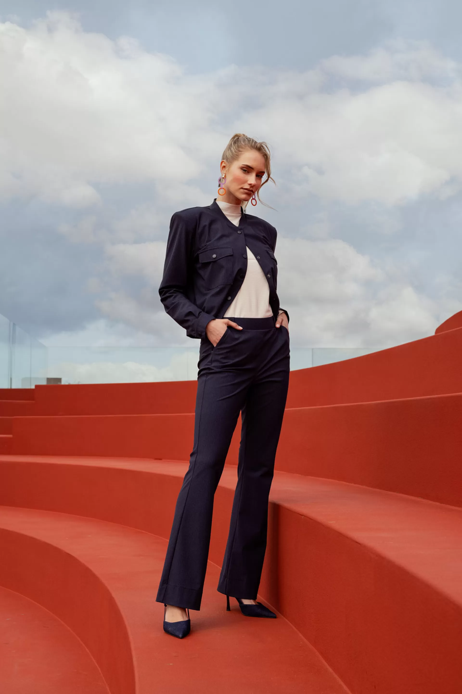 Studio Anneloes Broeken<Flair mini check trousers -