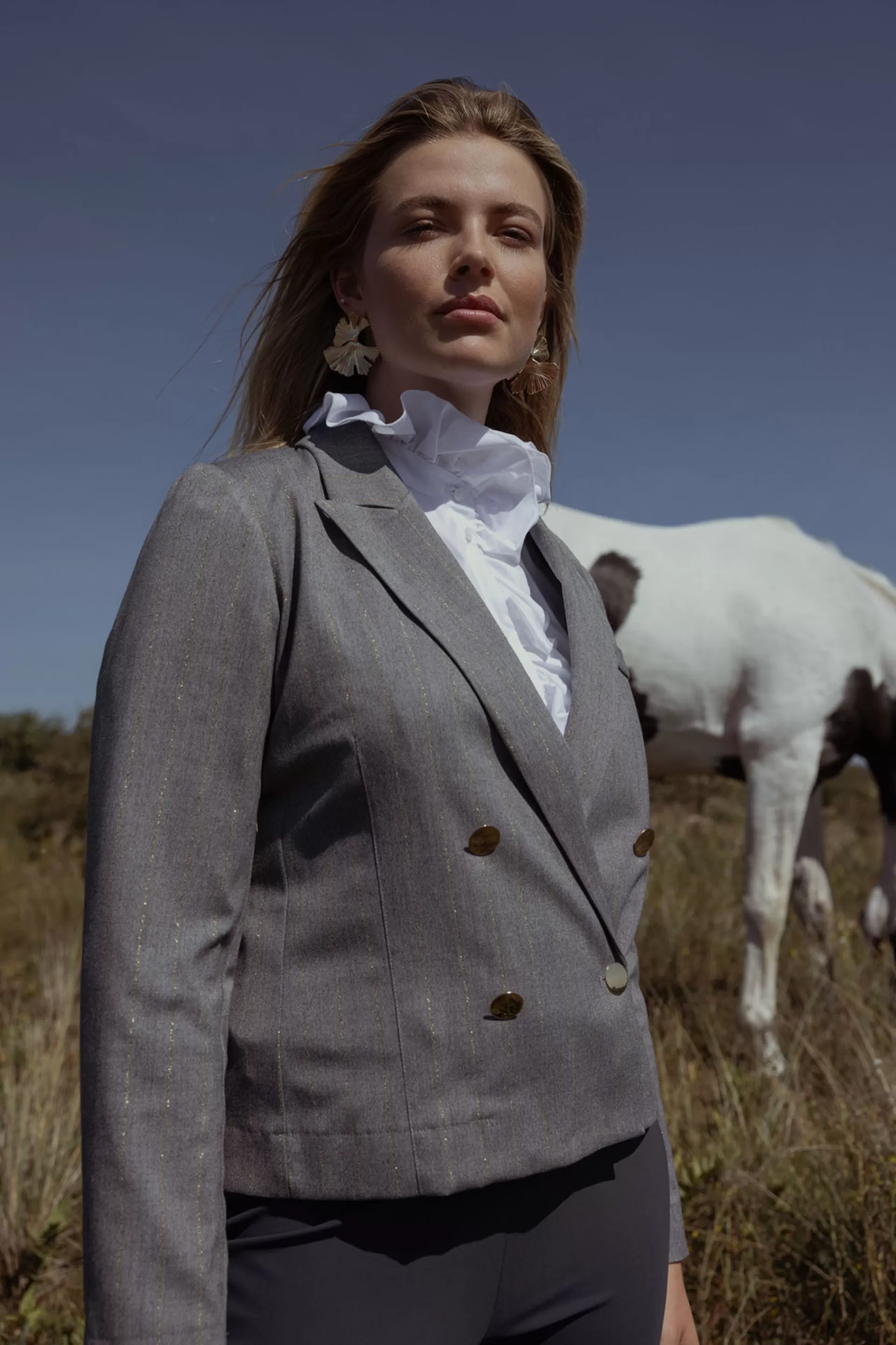 Studio Anneloes Blazers & Jasjes<Franky gold stripe blazer -