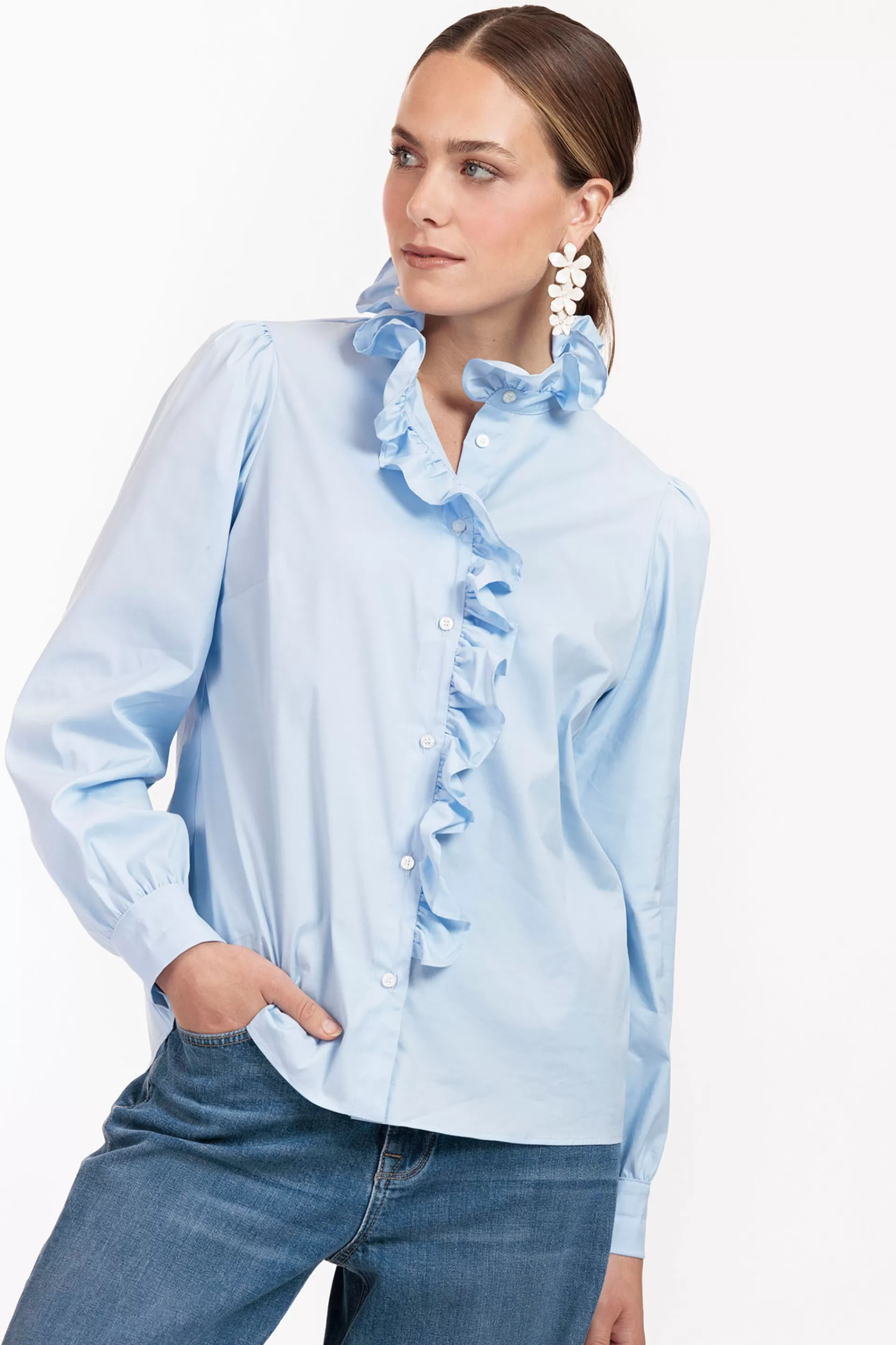 Studio Anneloes Blouses<Idette poplin blouse -