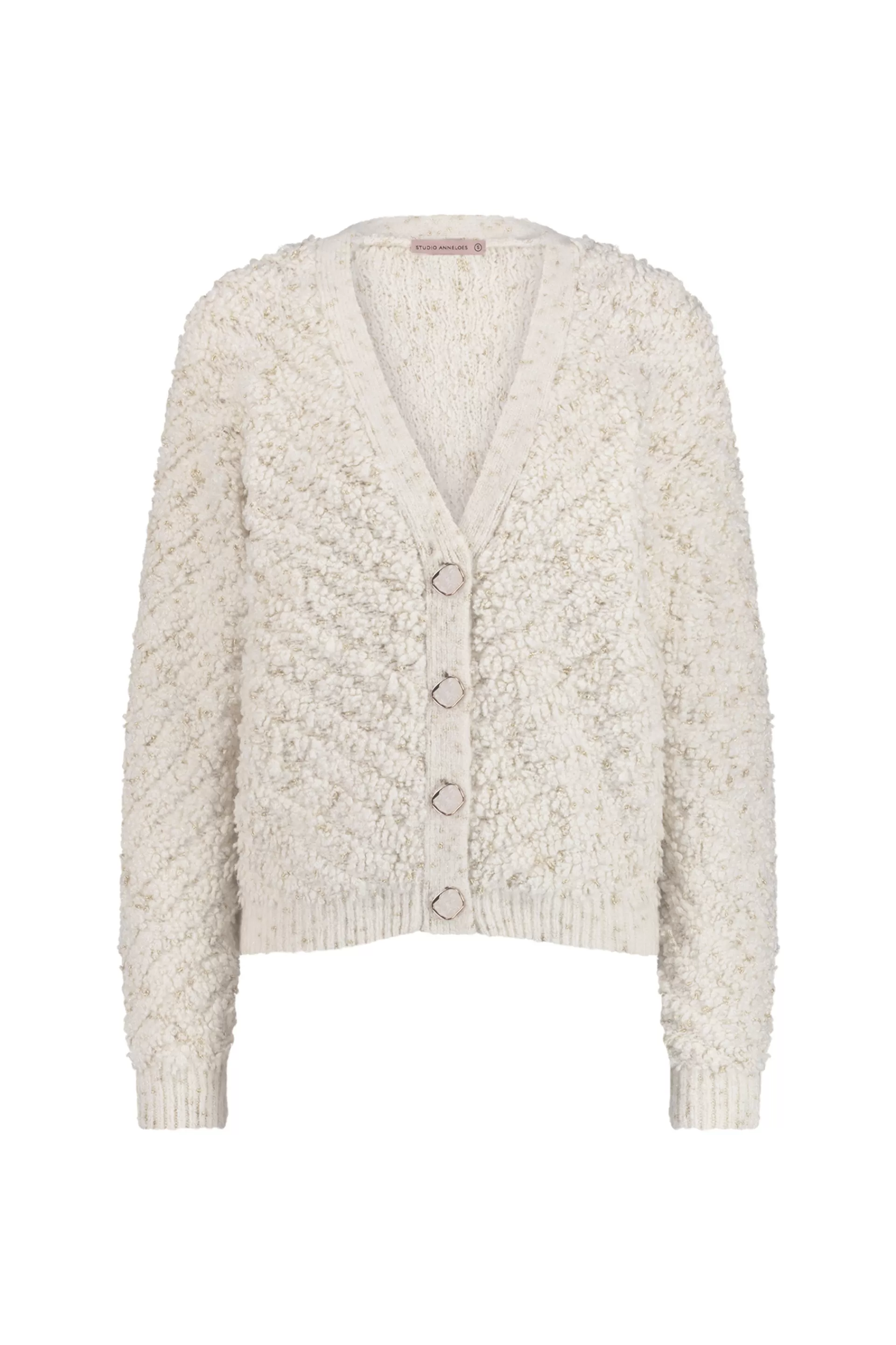Studio Anneloes Truien & Vesten<Iris chunky glitter cardigan -