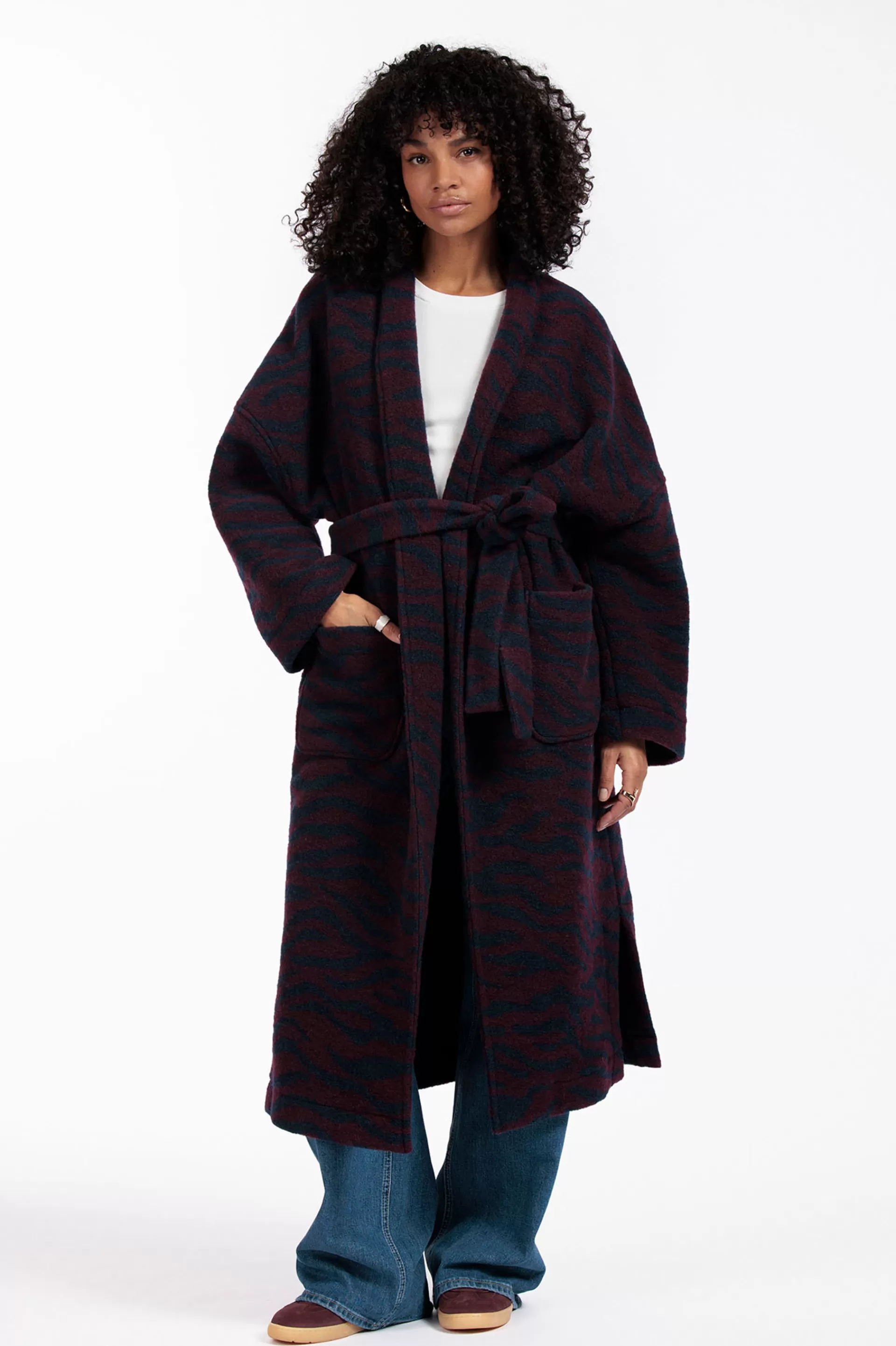 Studio Anneloes Blazers & Jasjes | Jassen<Isana zebra coat -