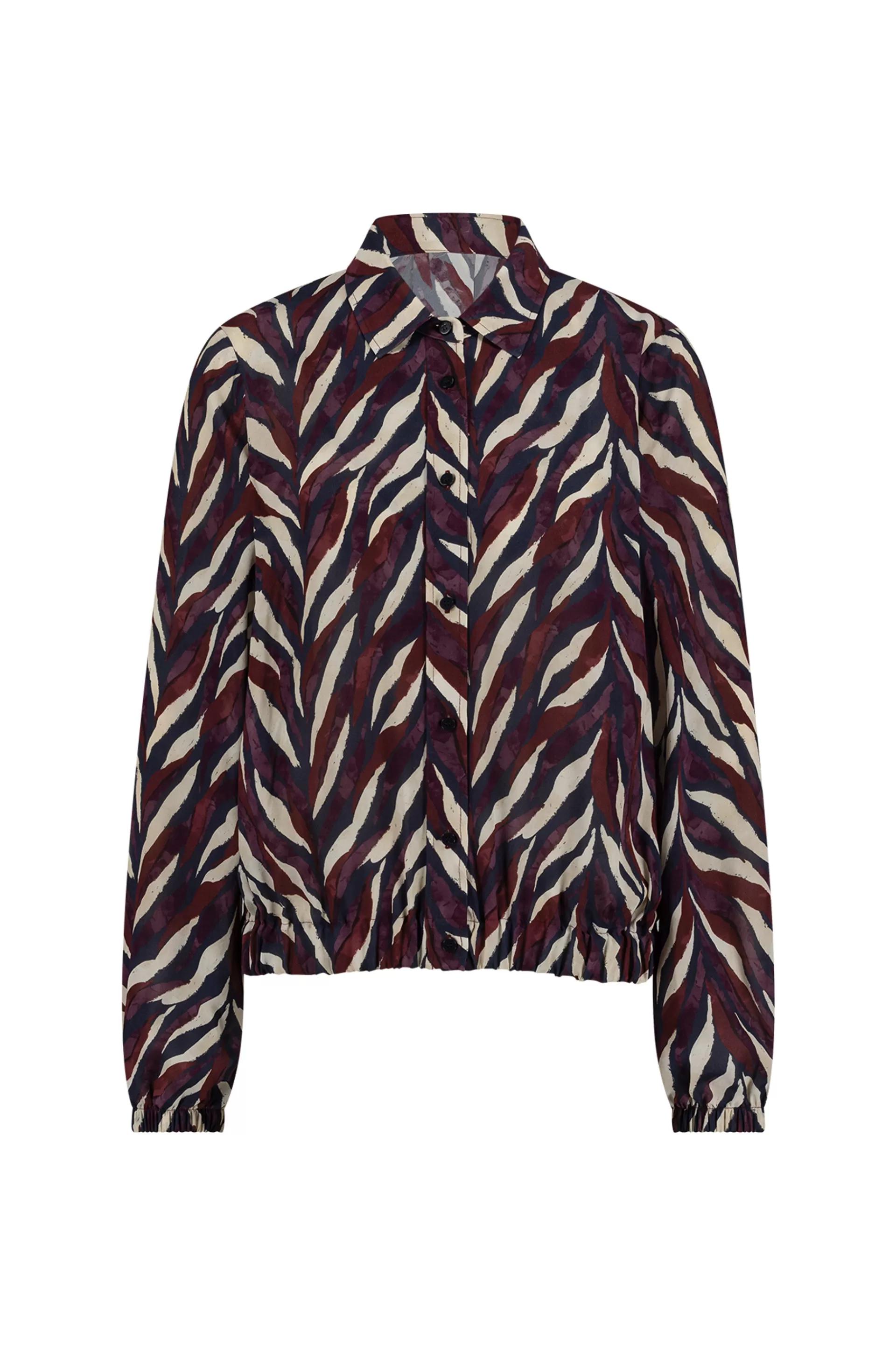Studio Anneloes Blouses<Jonny leaves crepe blouse -