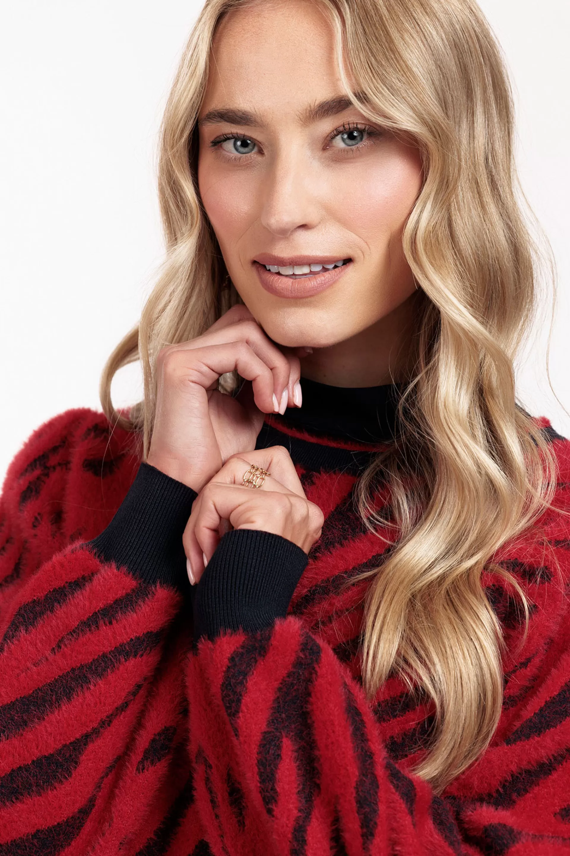 Studio Anneloes Truien & Vesten<June zebra pullover -