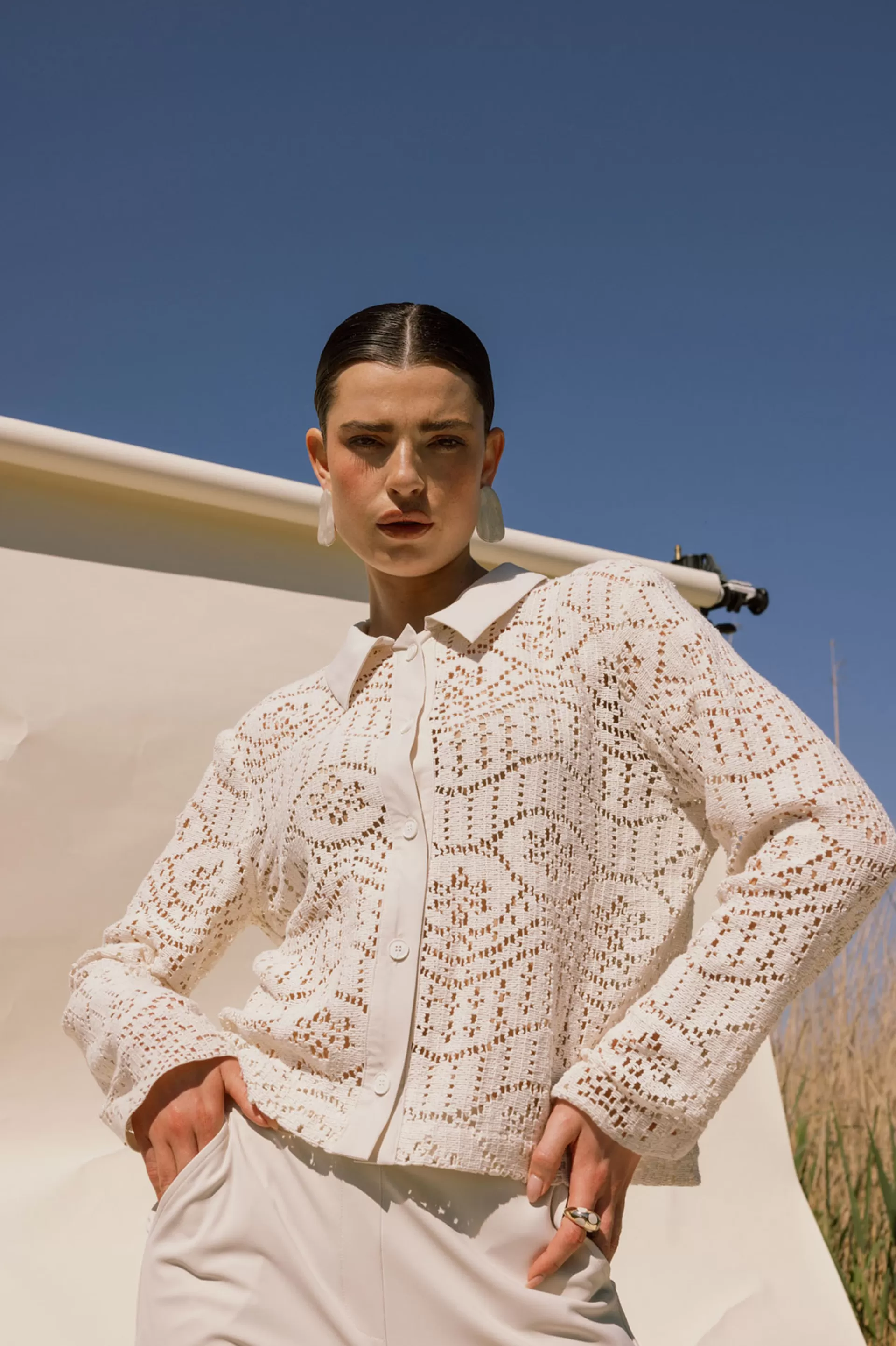 Studio Anneloes Blouses<Kirsty crochet blouse -