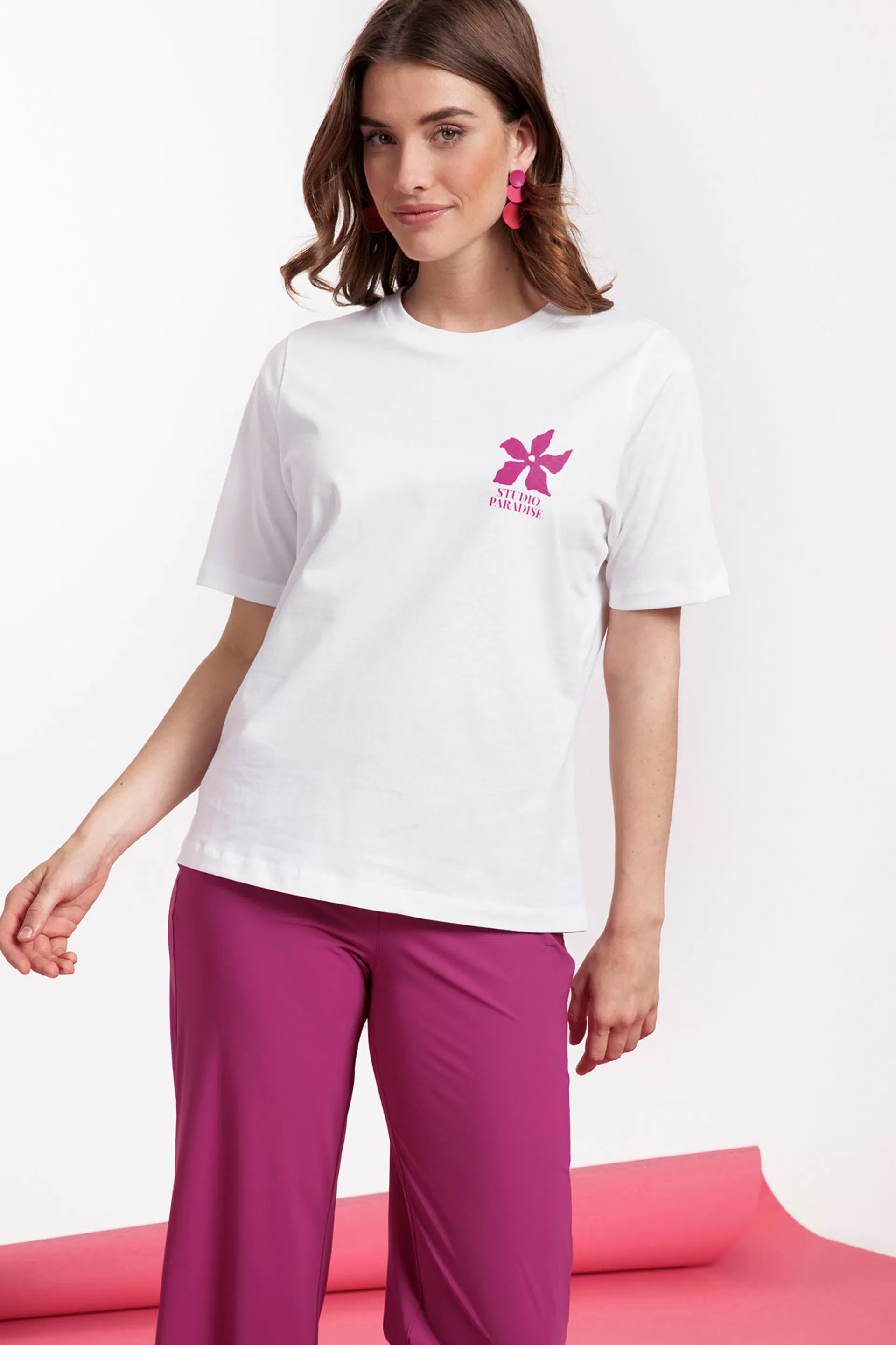 Studio Anneloes Shirts & Tops<Klaasje flower tshirt -