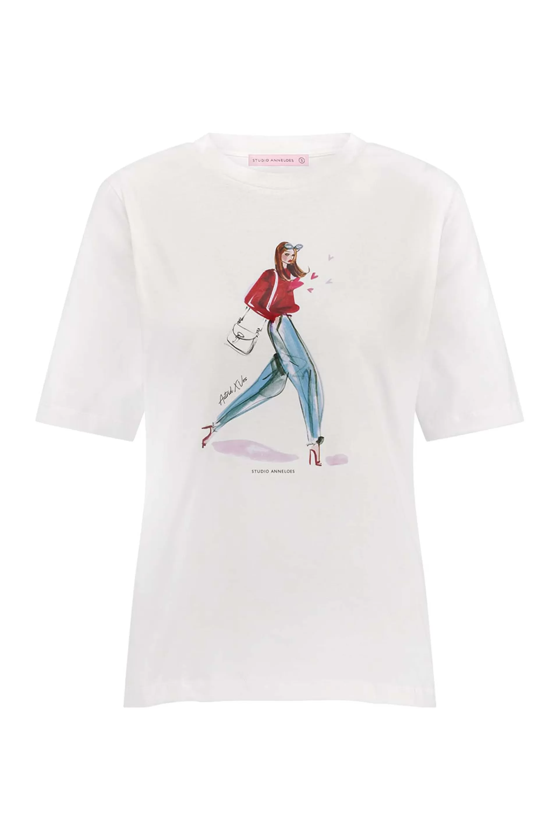 Studio Anneloes Shirts & Tops<Klaasje print tshirt -