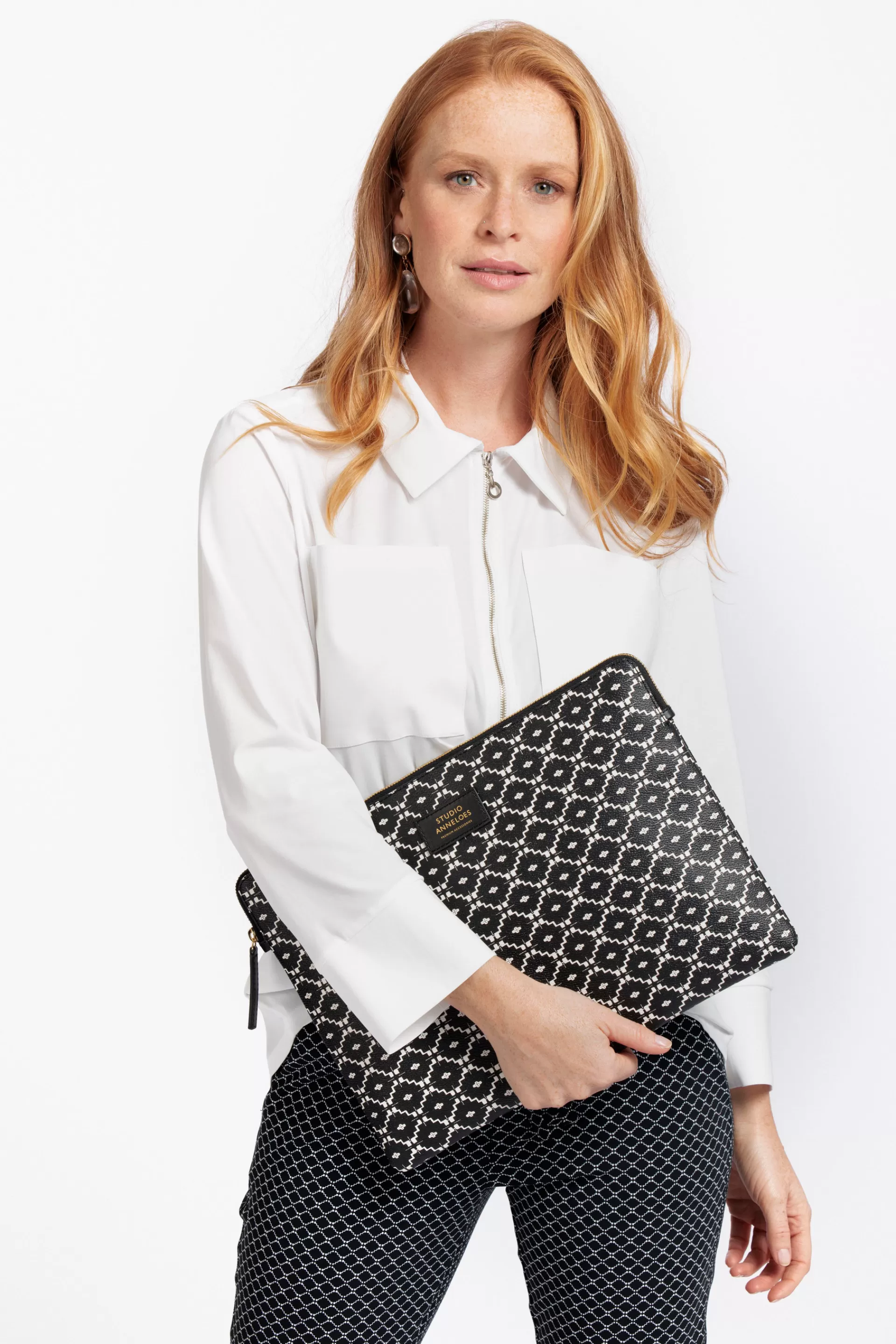 Studio Anneloes Schoenen & Accessoires<Laptop sleeve SA print -