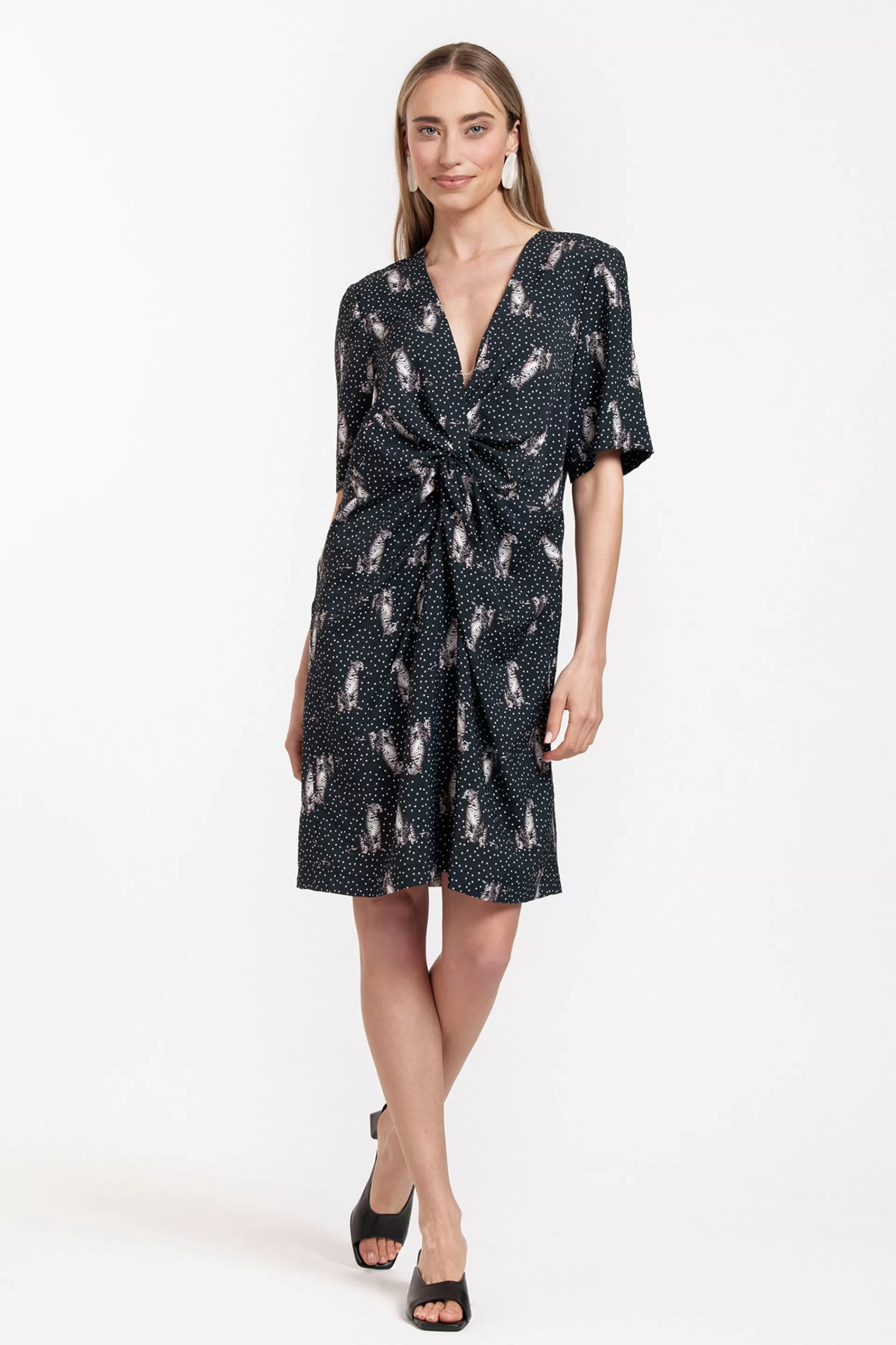 Studio Anneloes Jurken & Rokken<Lara dot panther dress -