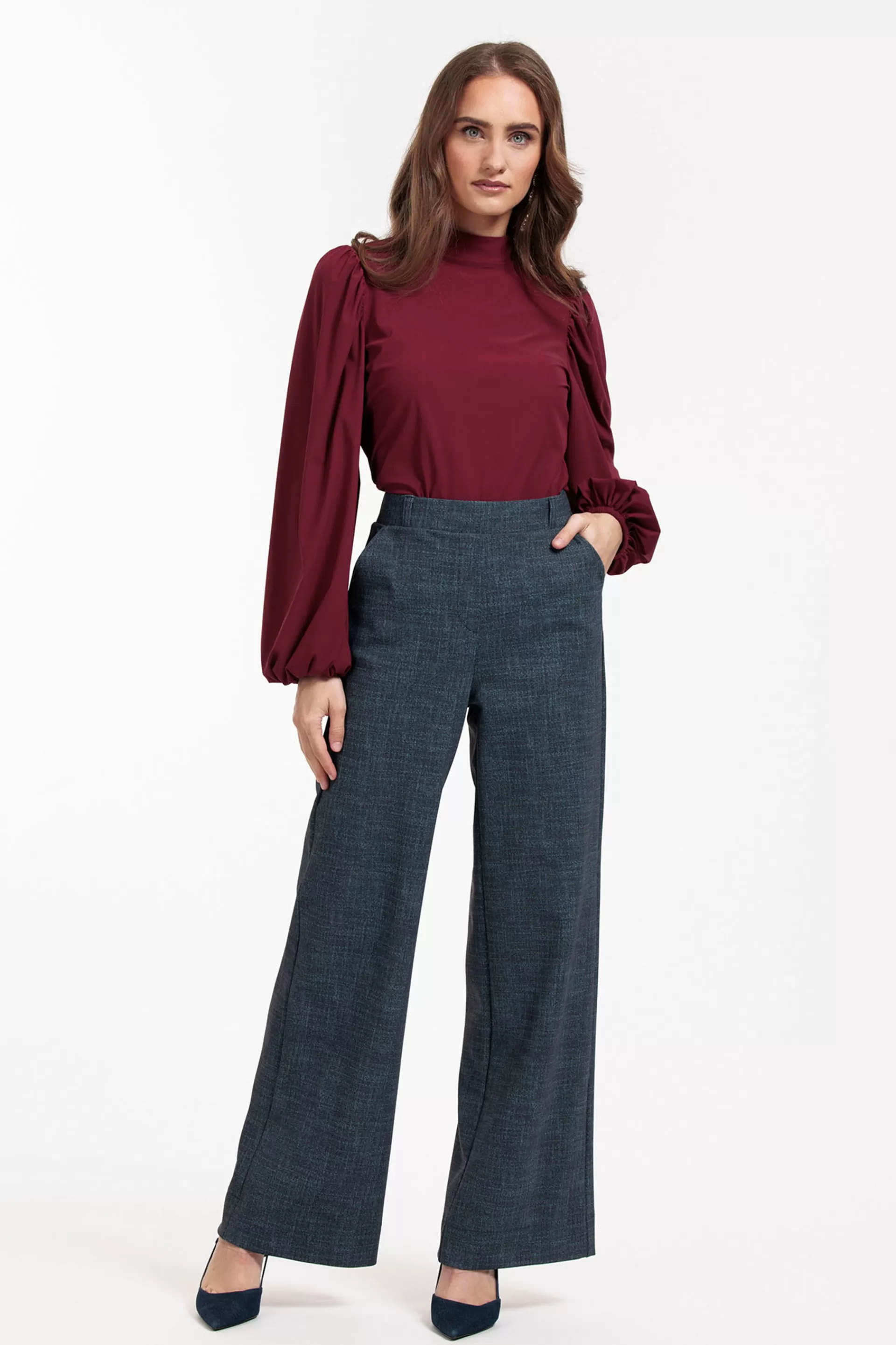 Studio Anneloes Broeken<Lexie bnd dnm tweed trousers -