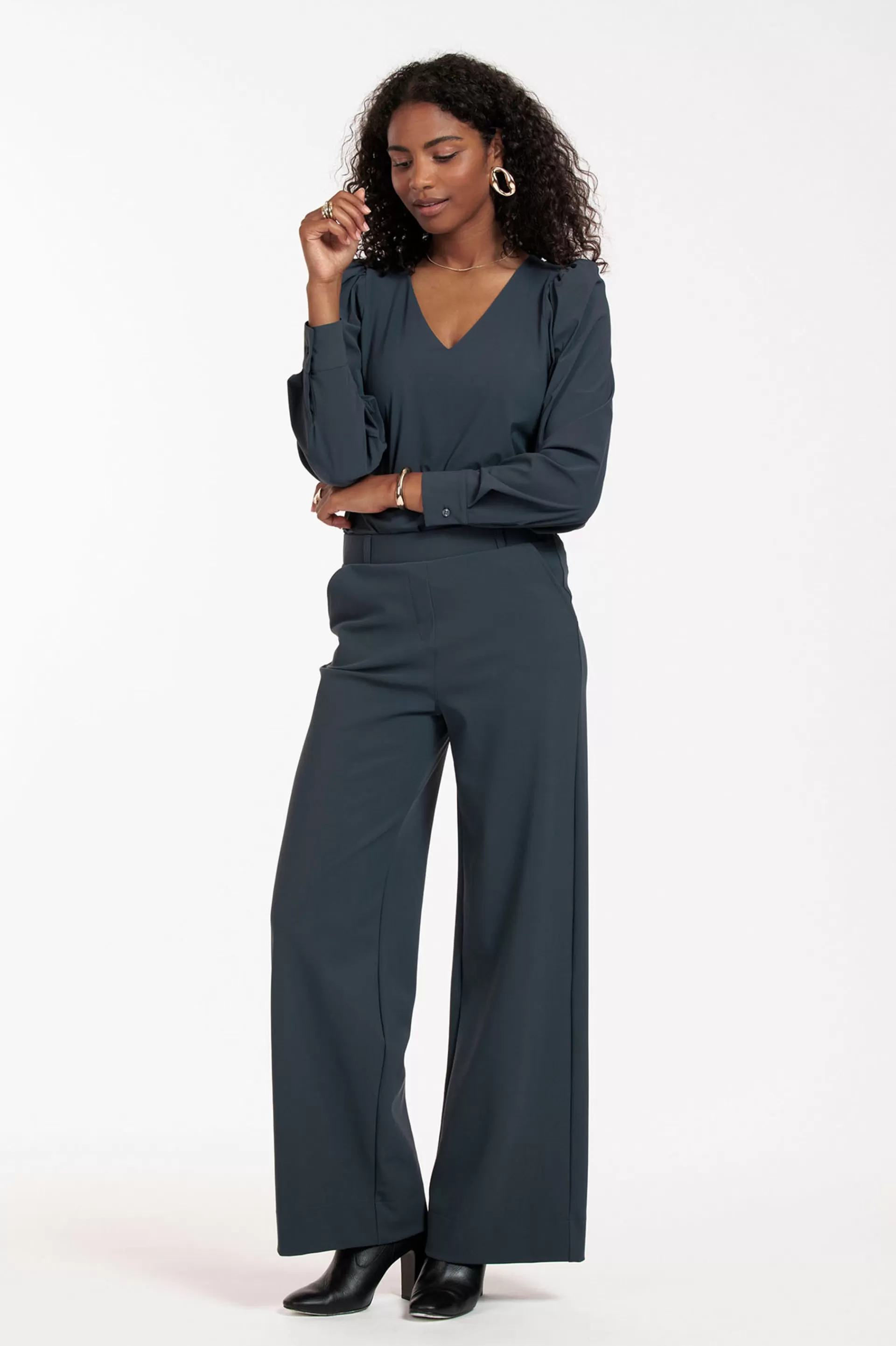 Studio Anneloes Broeken<Lexie bonded trousers -