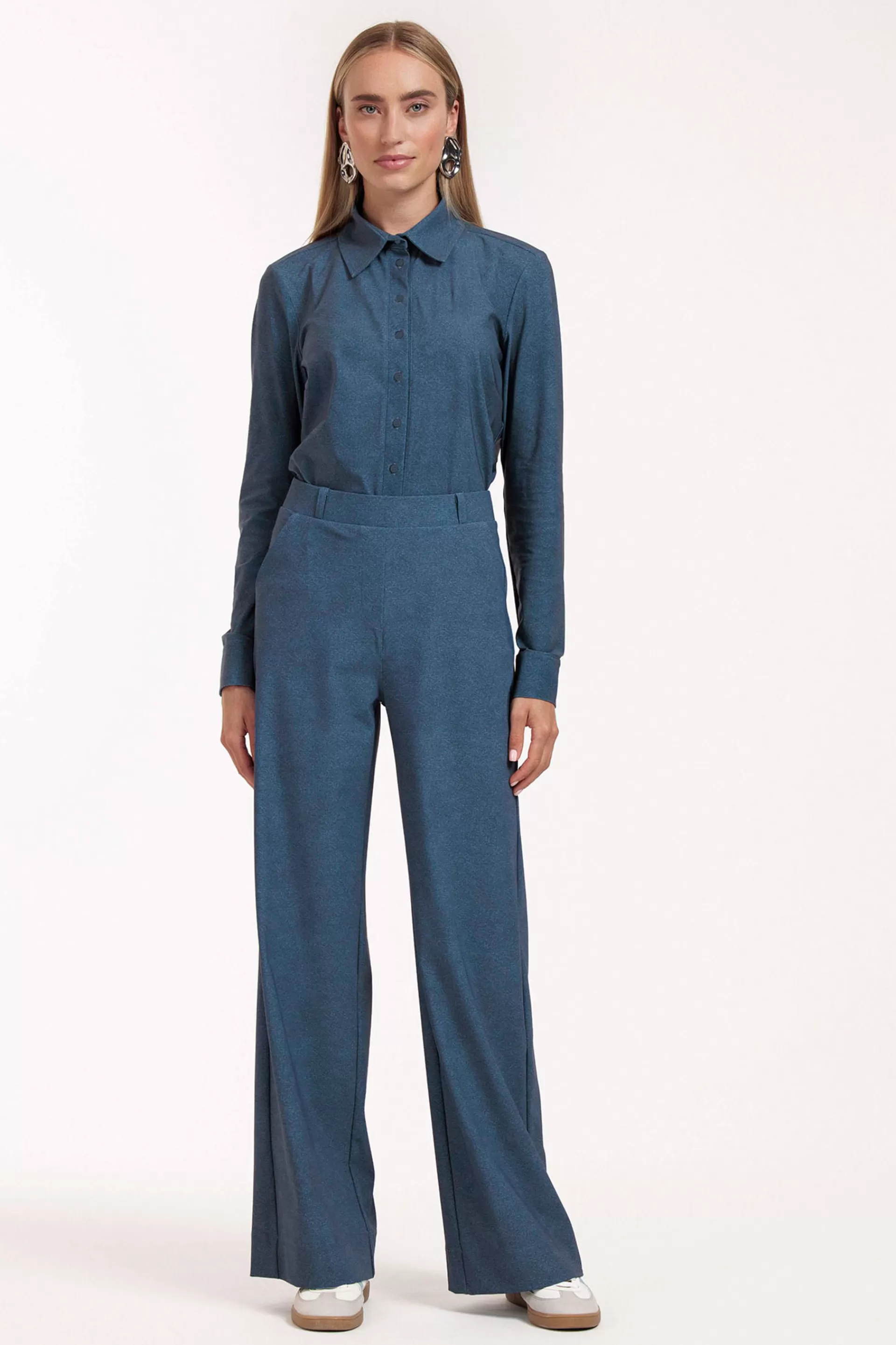 Studio Anneloes Broeken | Essentials<Lexie denim trousers -