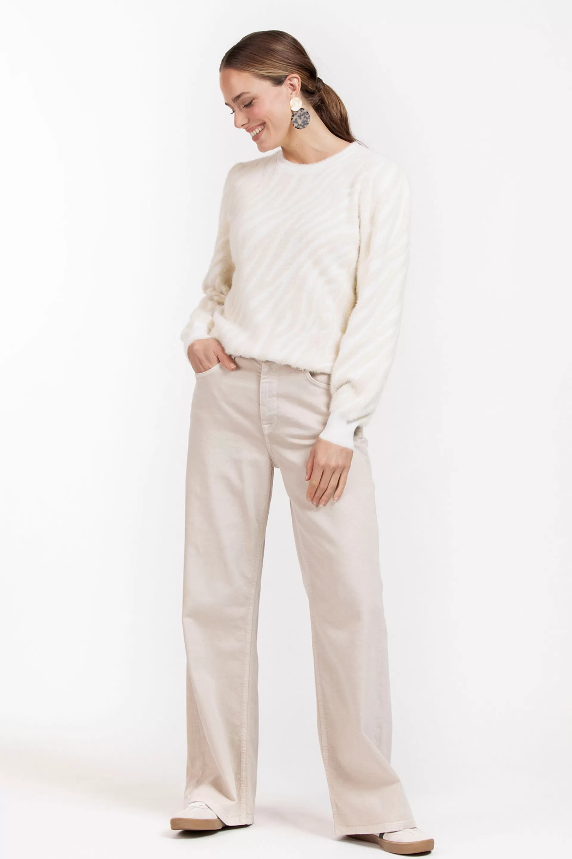 Studio Anneloes Broeken<Lexie denim trousers -
