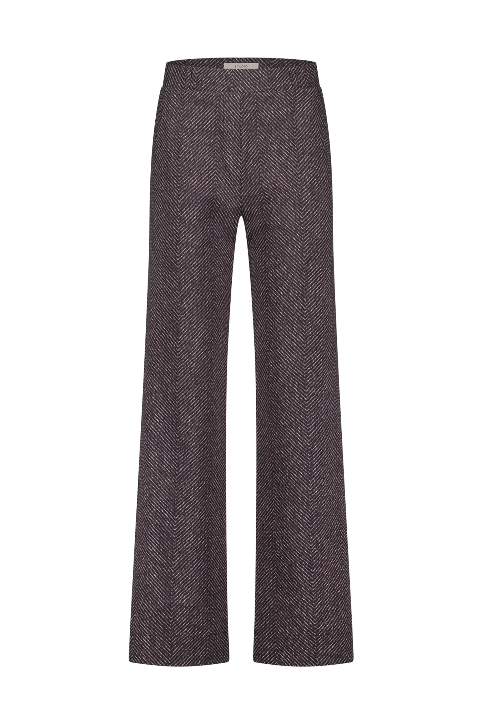 Studio Anneloes Broeken<Lexie herringbone trousers -