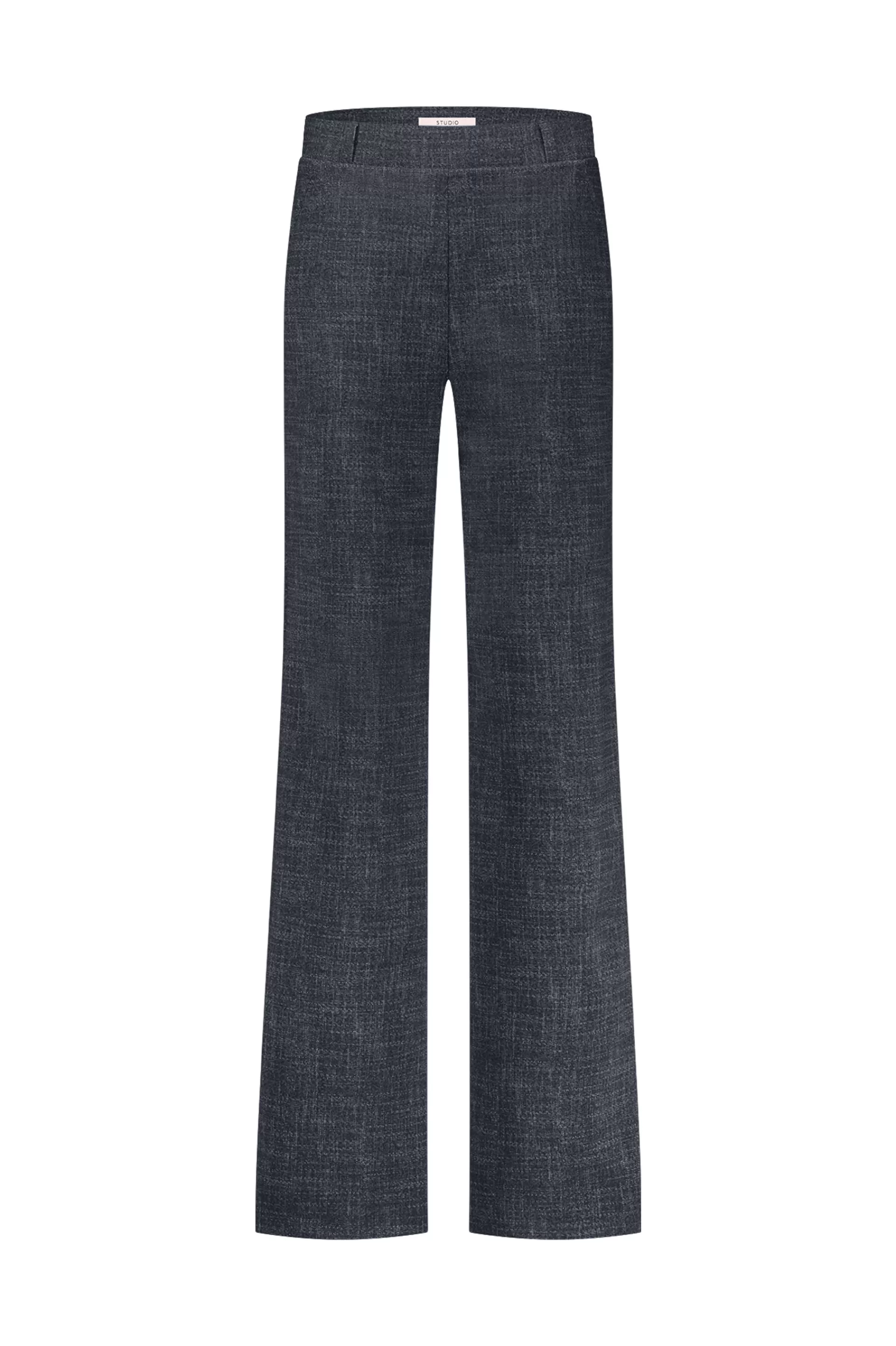 Studio Anneloes Broeken | Broeken - Extra Lang<Lexie LONG bnd dnm tweed trousers -