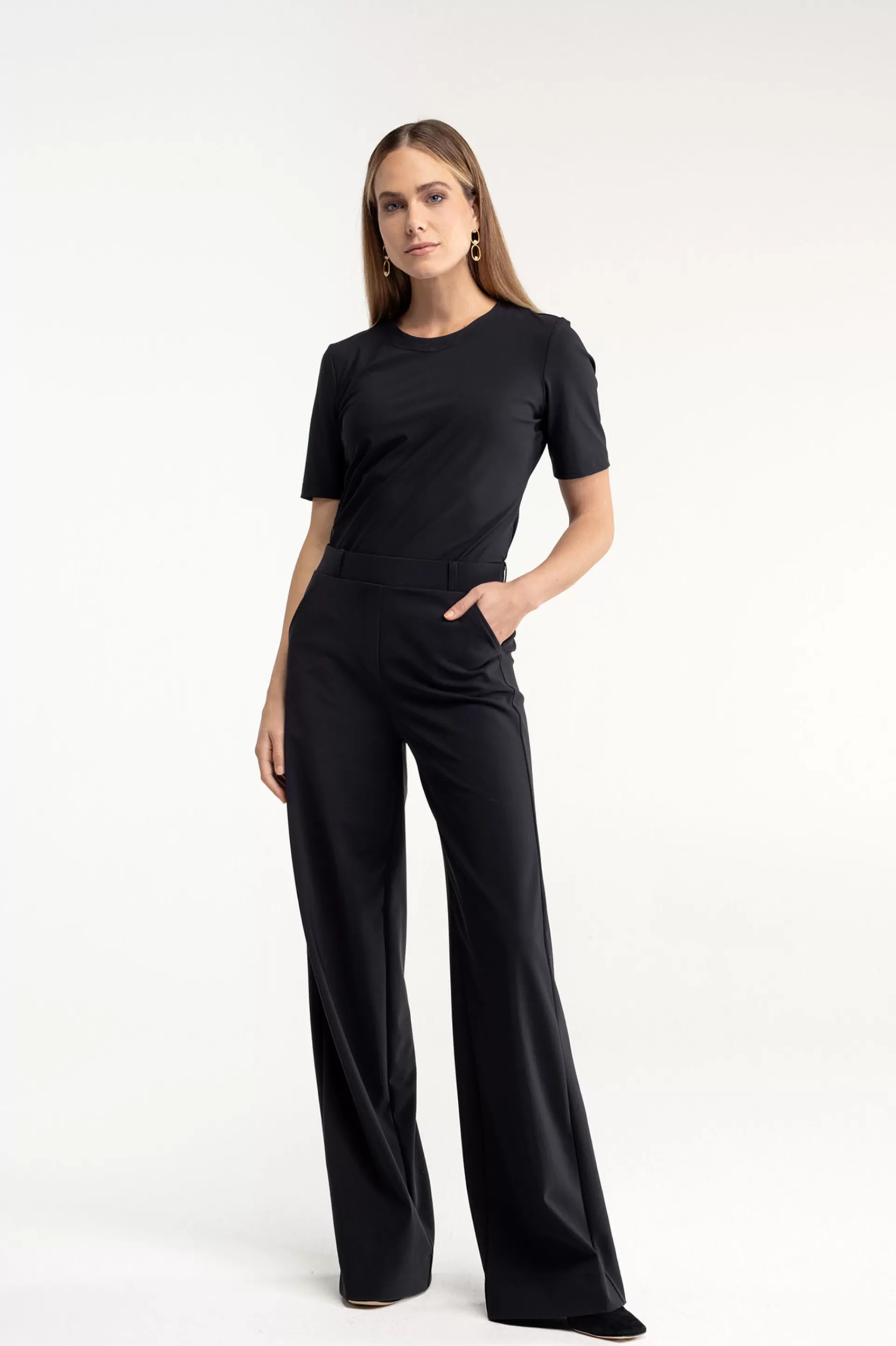 Studio Anneloes Broeken | Broeken - Extra Lang<Lexie LONG bonded trousers -