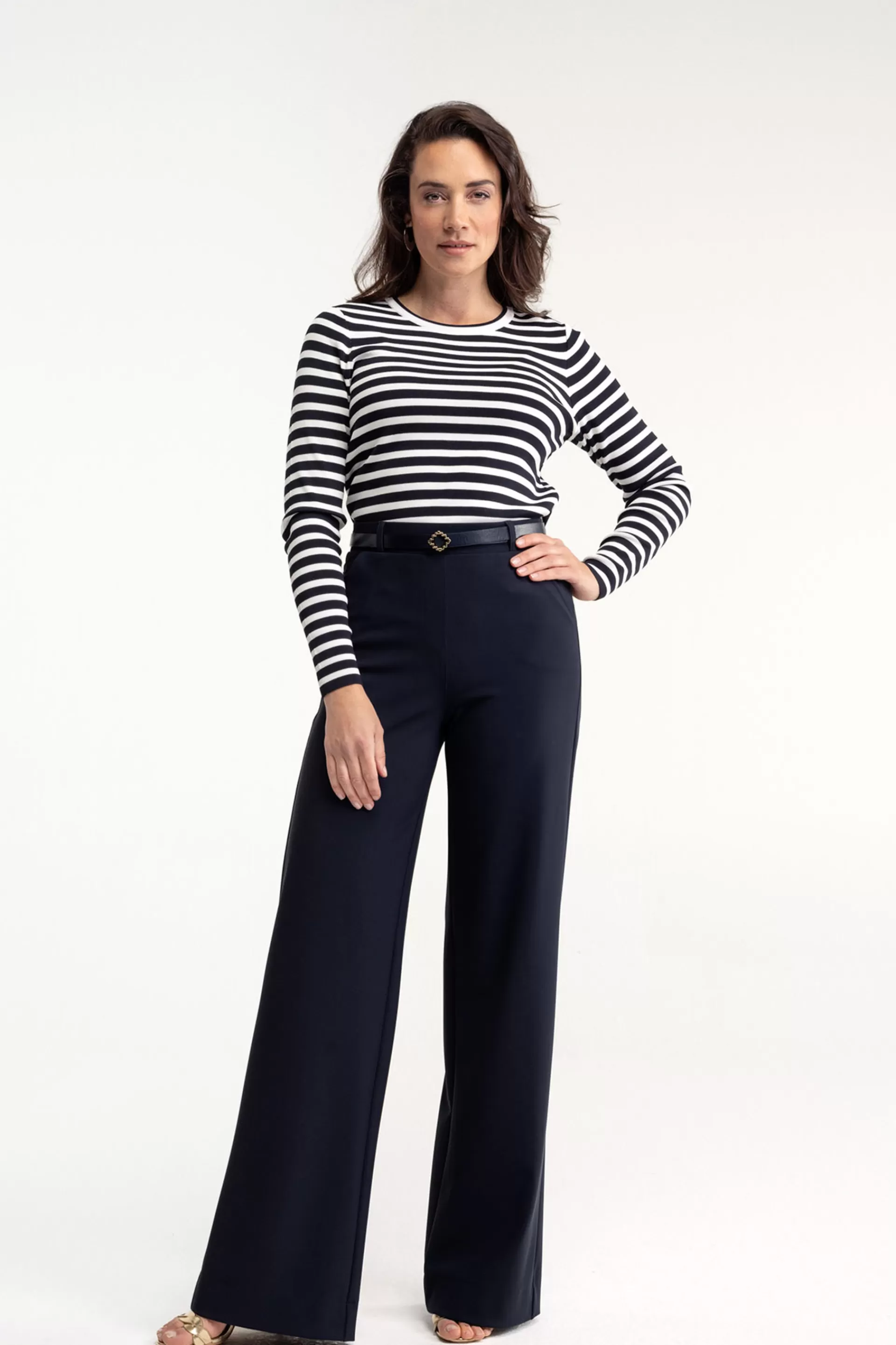 Studio Anneloes Broeken | Broeken - Extra Lang<Lexie LONG bonded trousers -
