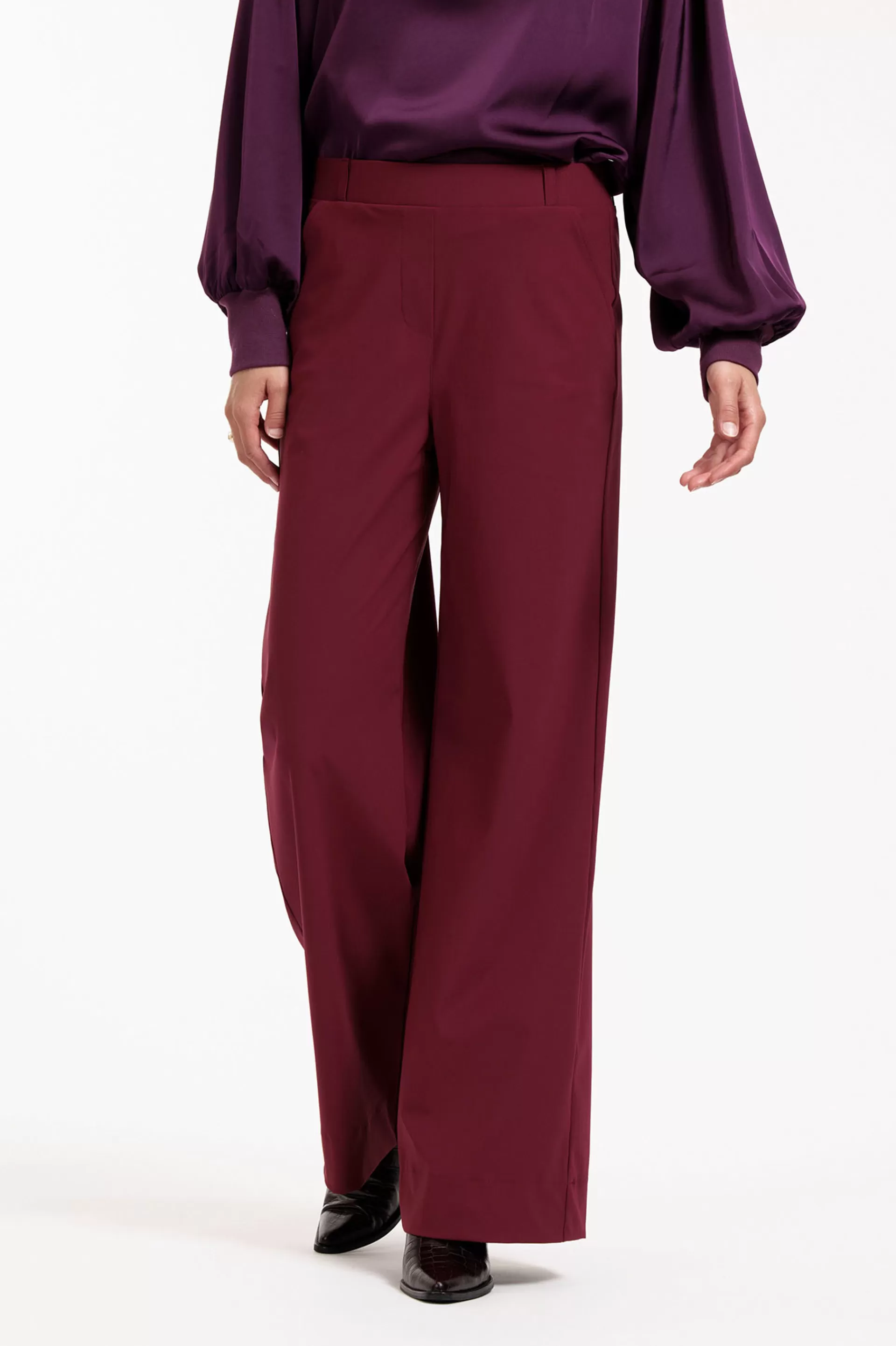 Studio Anneloes Broeken | Broeken - Extra Lang<Lexie LONG bonded trousers -