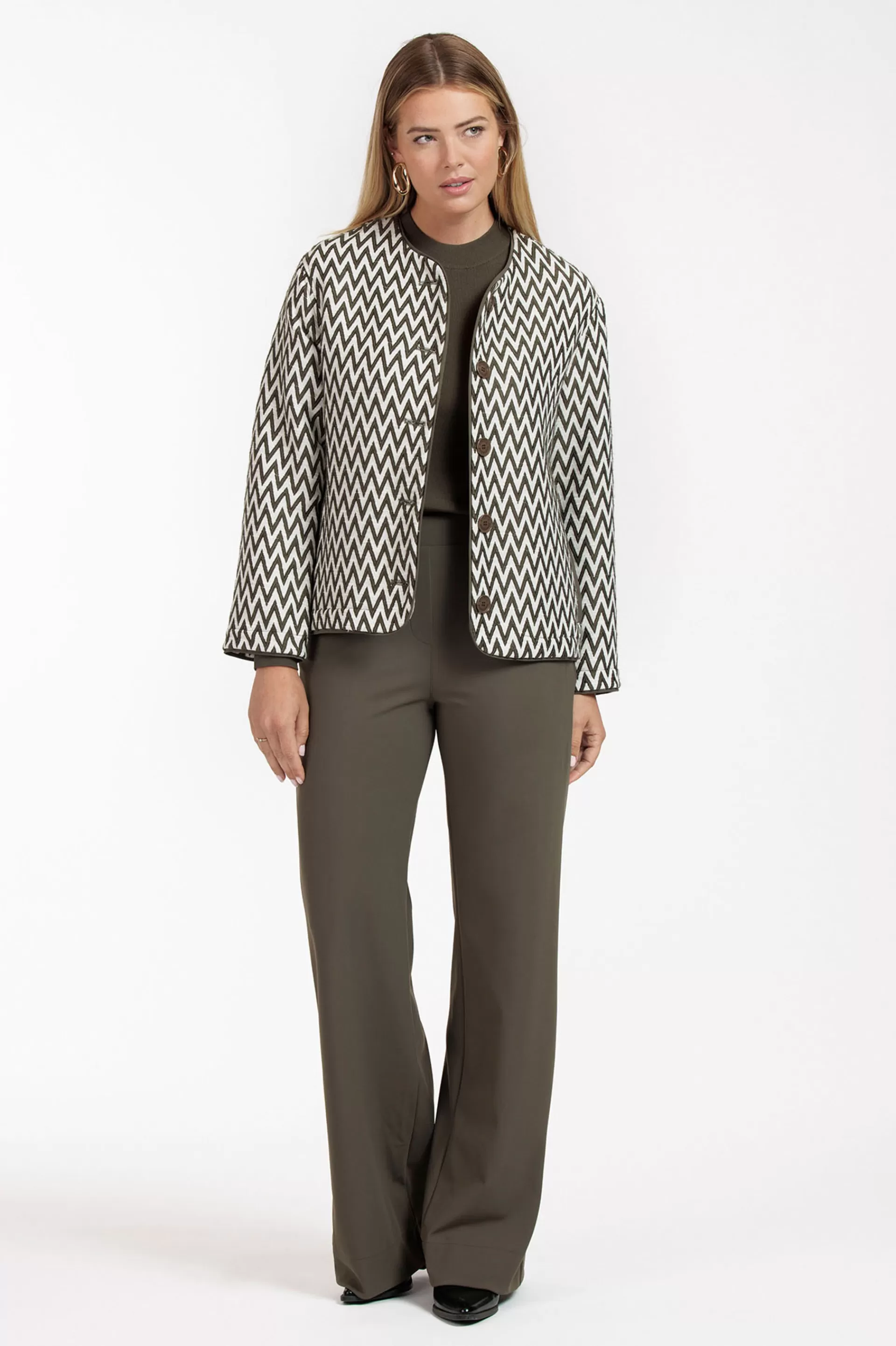 Studio Anneloes Broeken | Broeken - Extra Lang<Lexie LONG bonded trousers -