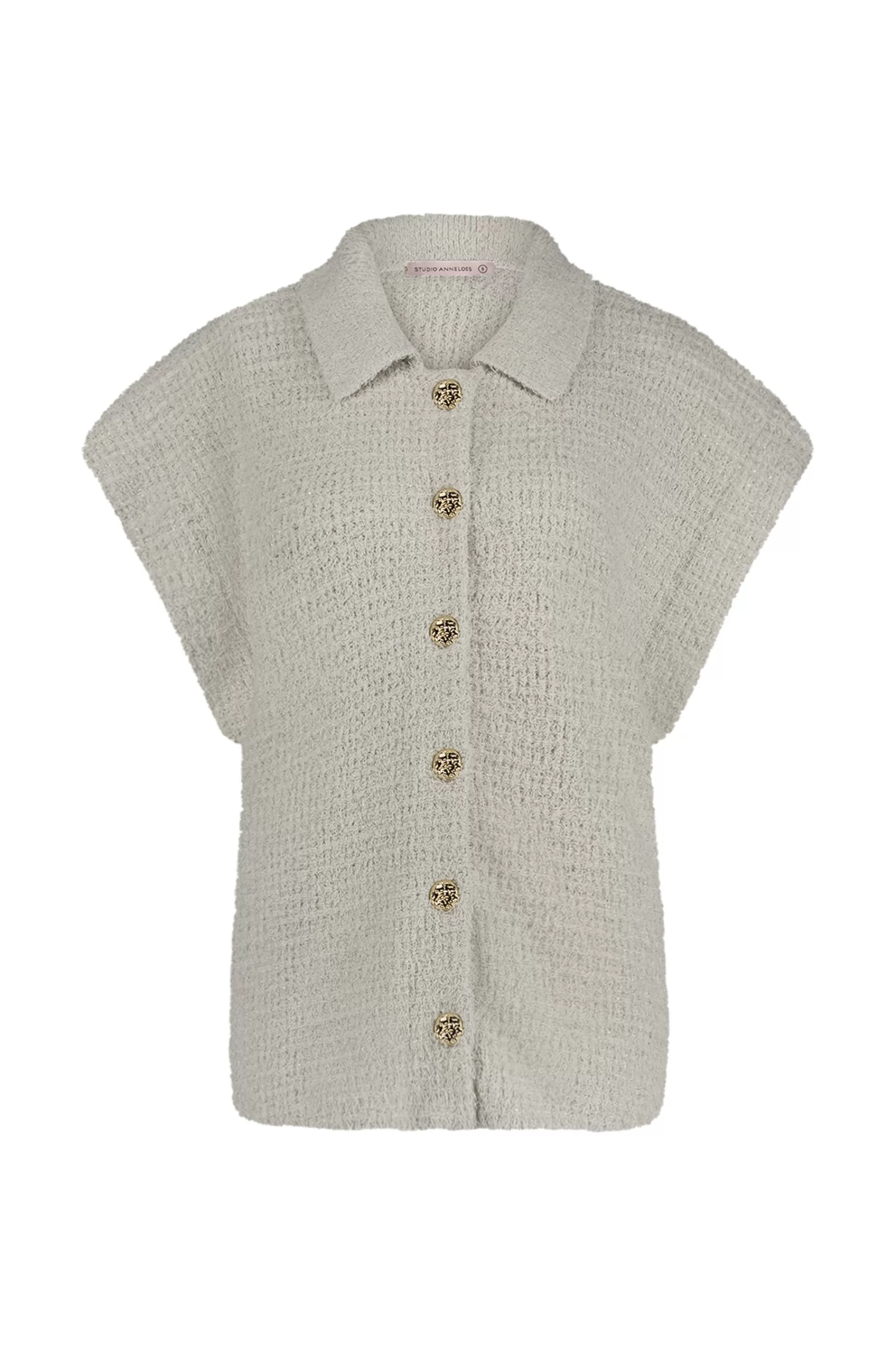 Studio Anneloes Blazers & Jasjes<Lotte furry gilet -
