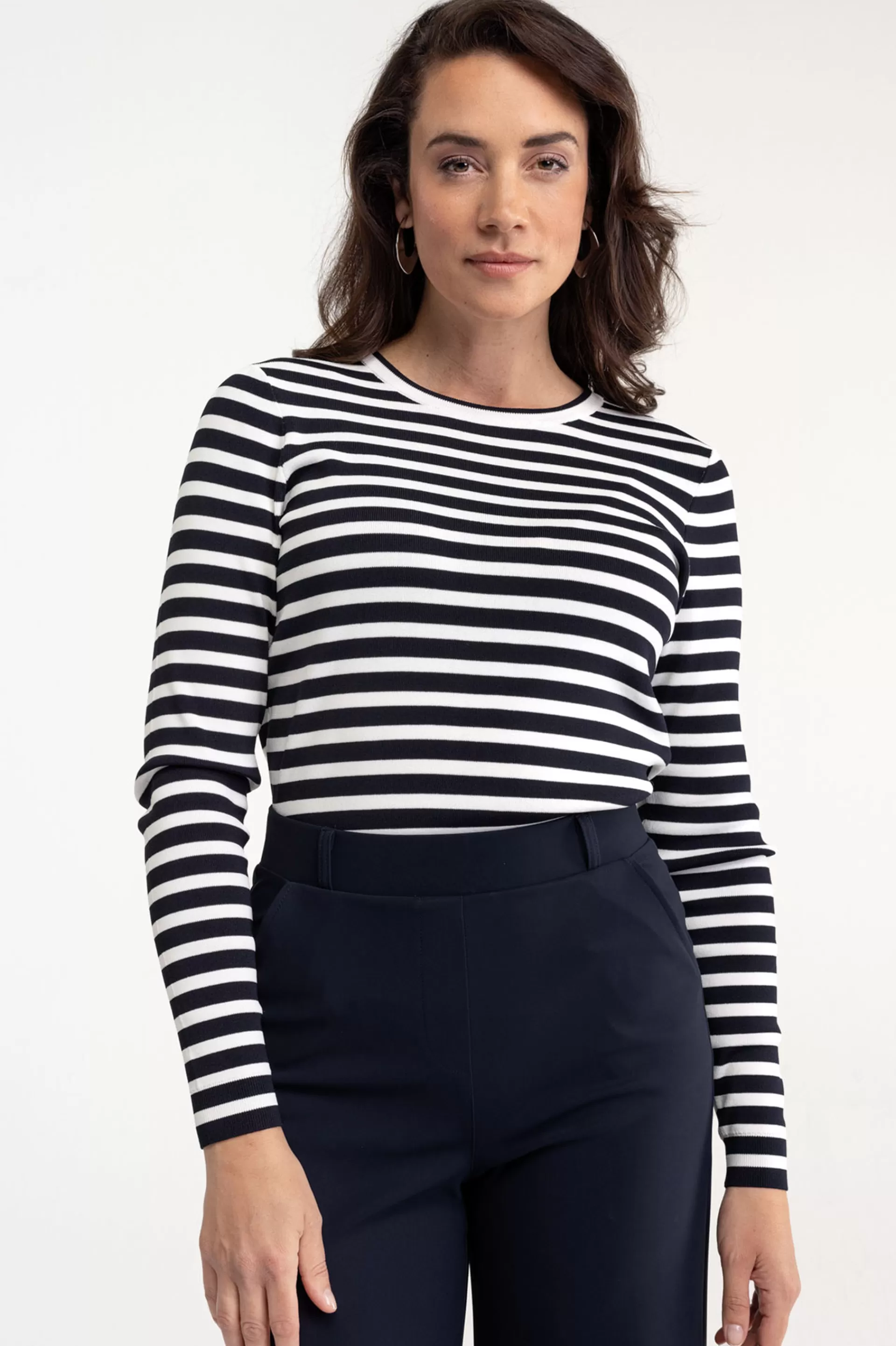 Studio Anneloes Truien & Vesten | Shirts & Tops<Luna stripe pullover -