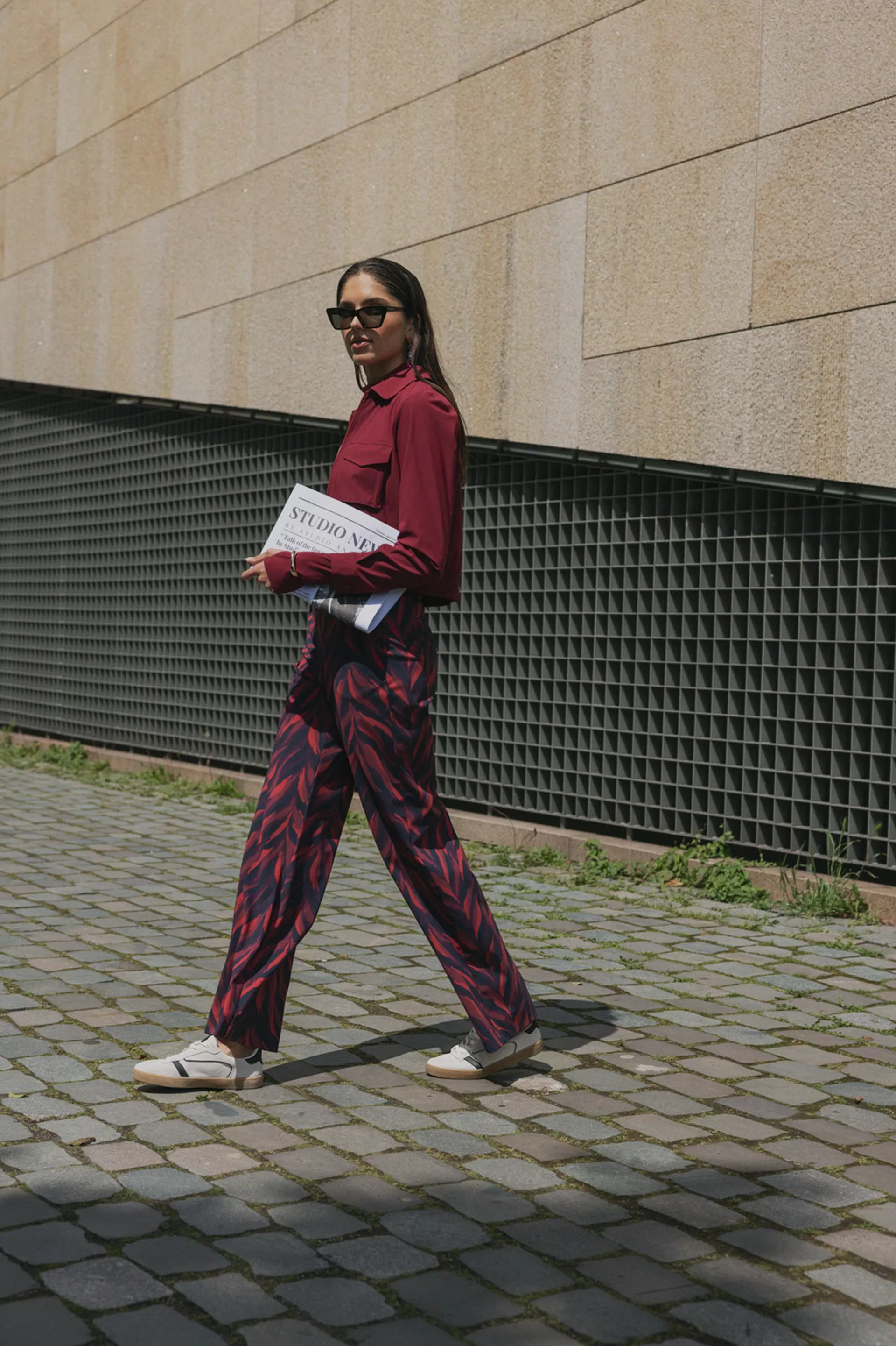 Studio Anneloes Broeken<Marilon leaves trousers -