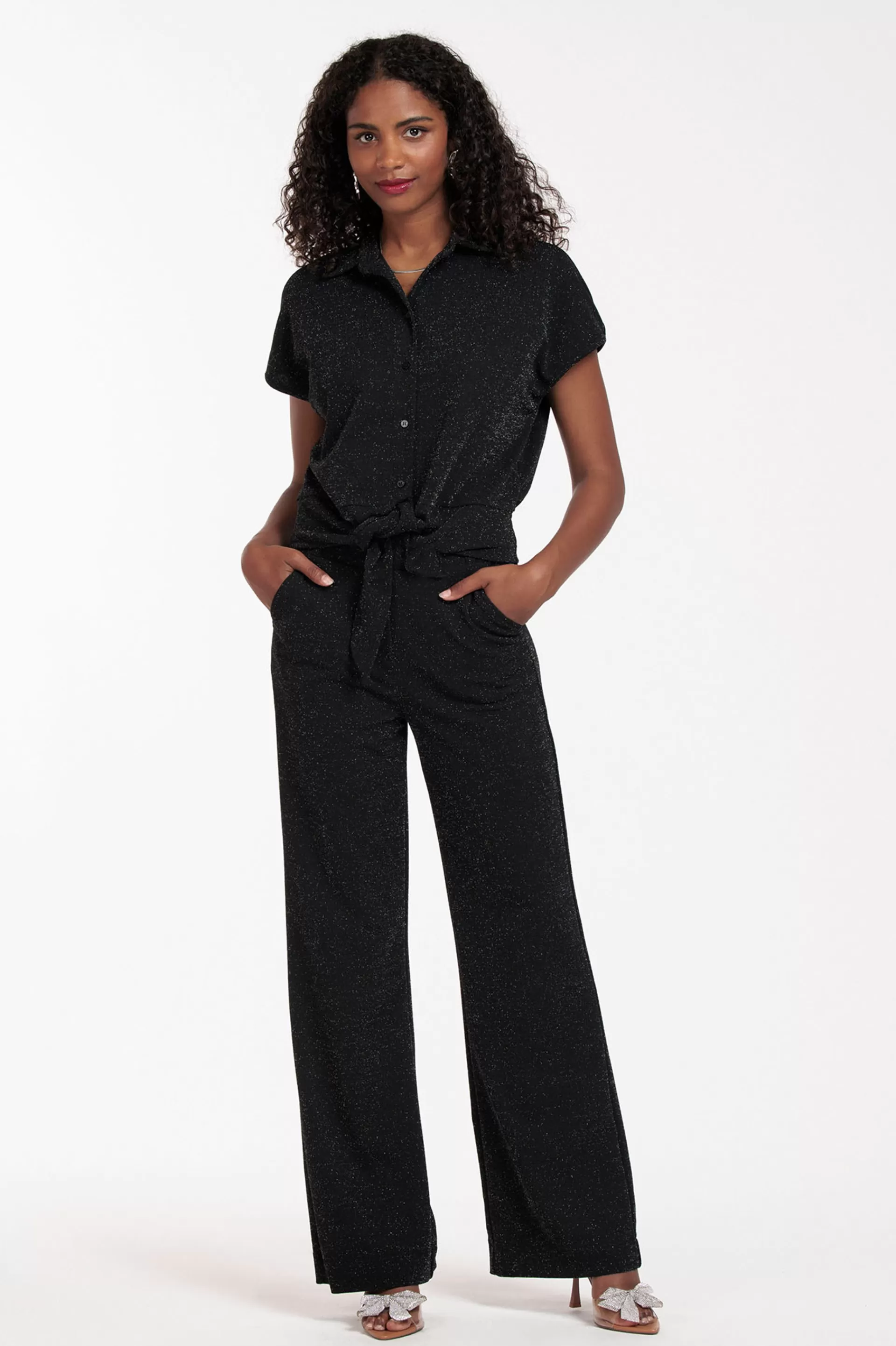 Studio Anneloes Broeken<Marilon sparkle trousers -