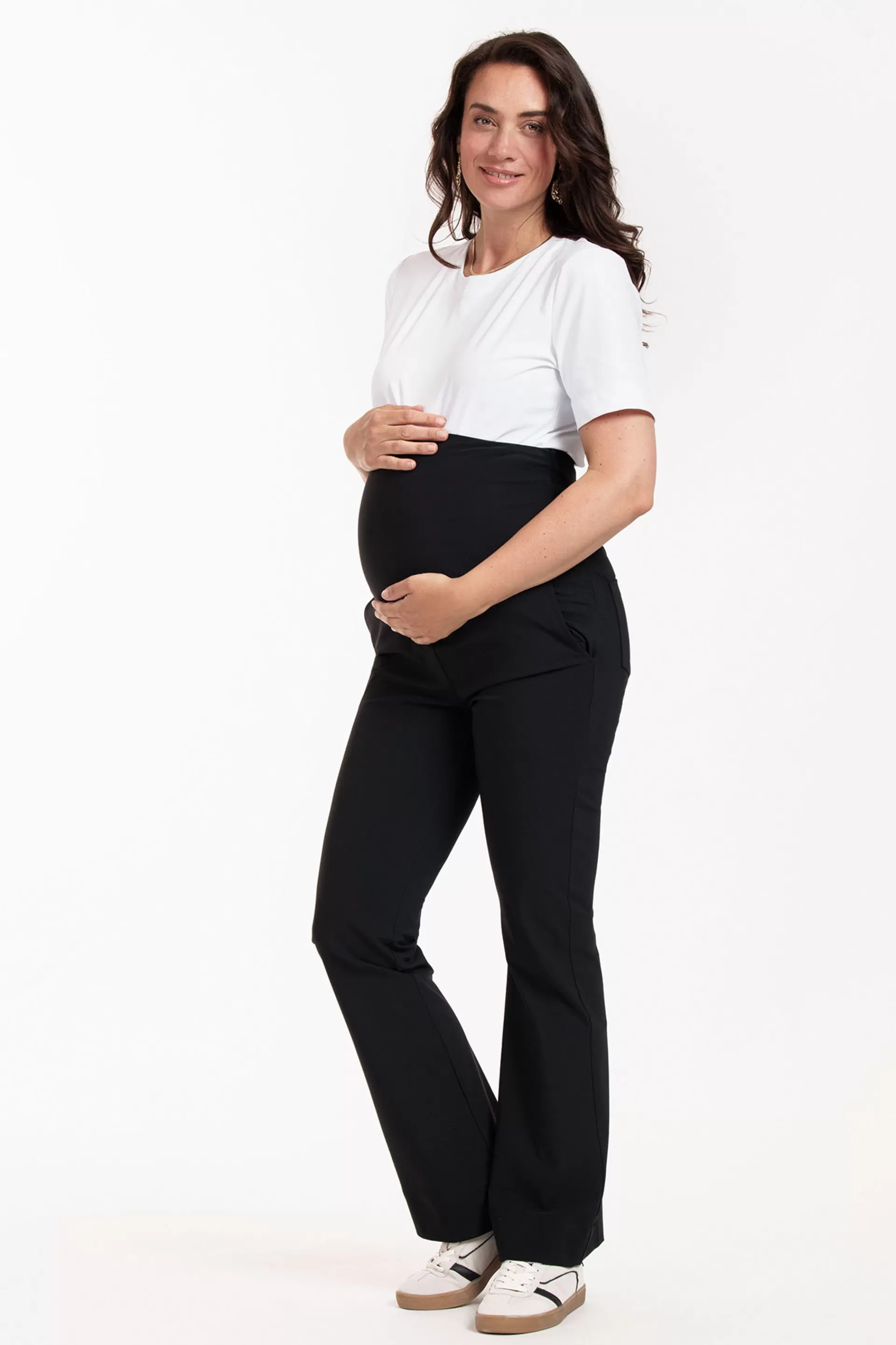 Studio Anneloes Essentials<Maternity flair trousers -