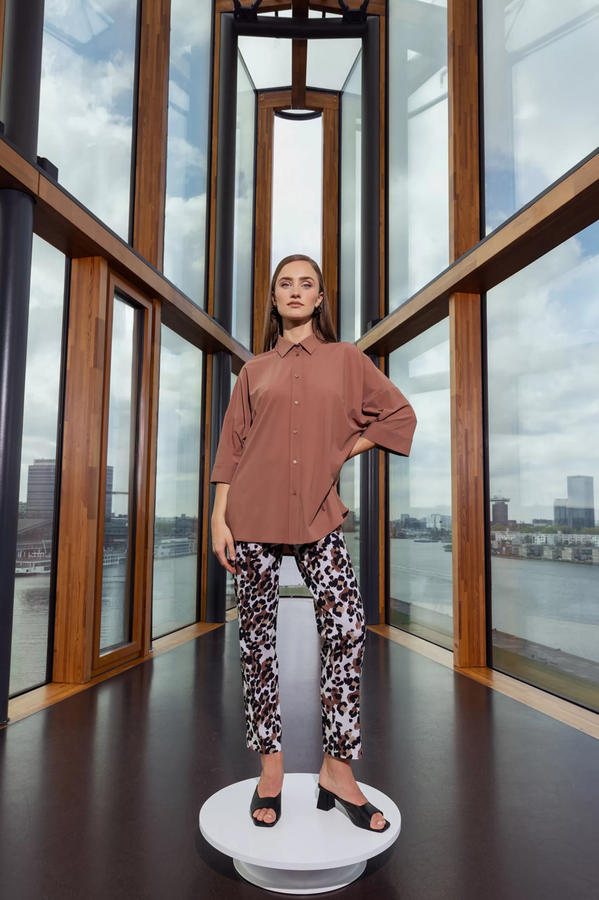 Studio Anneloes Broeken<May leopard trousers -